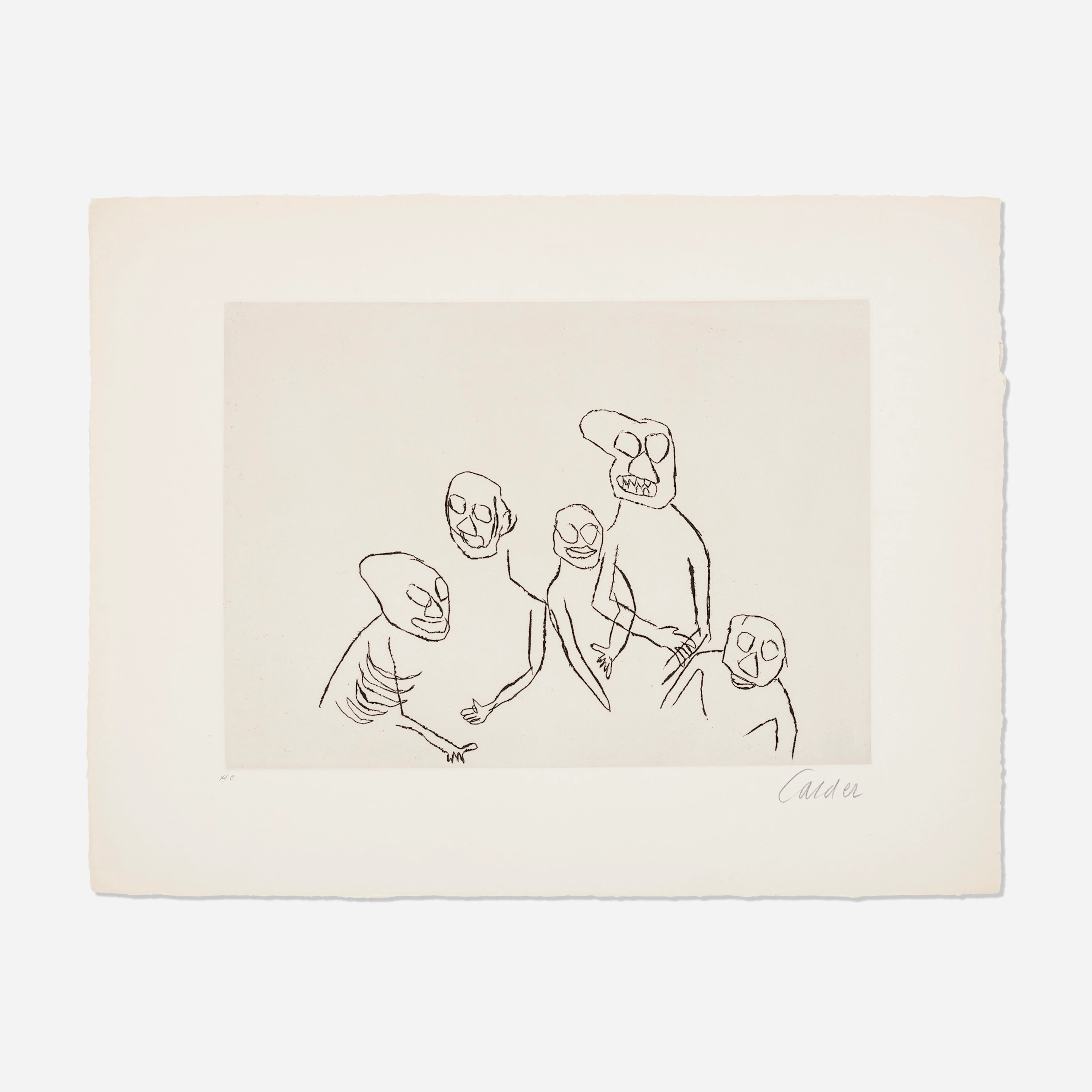 Untitled (Santa Claus IX) – Alexander Calder