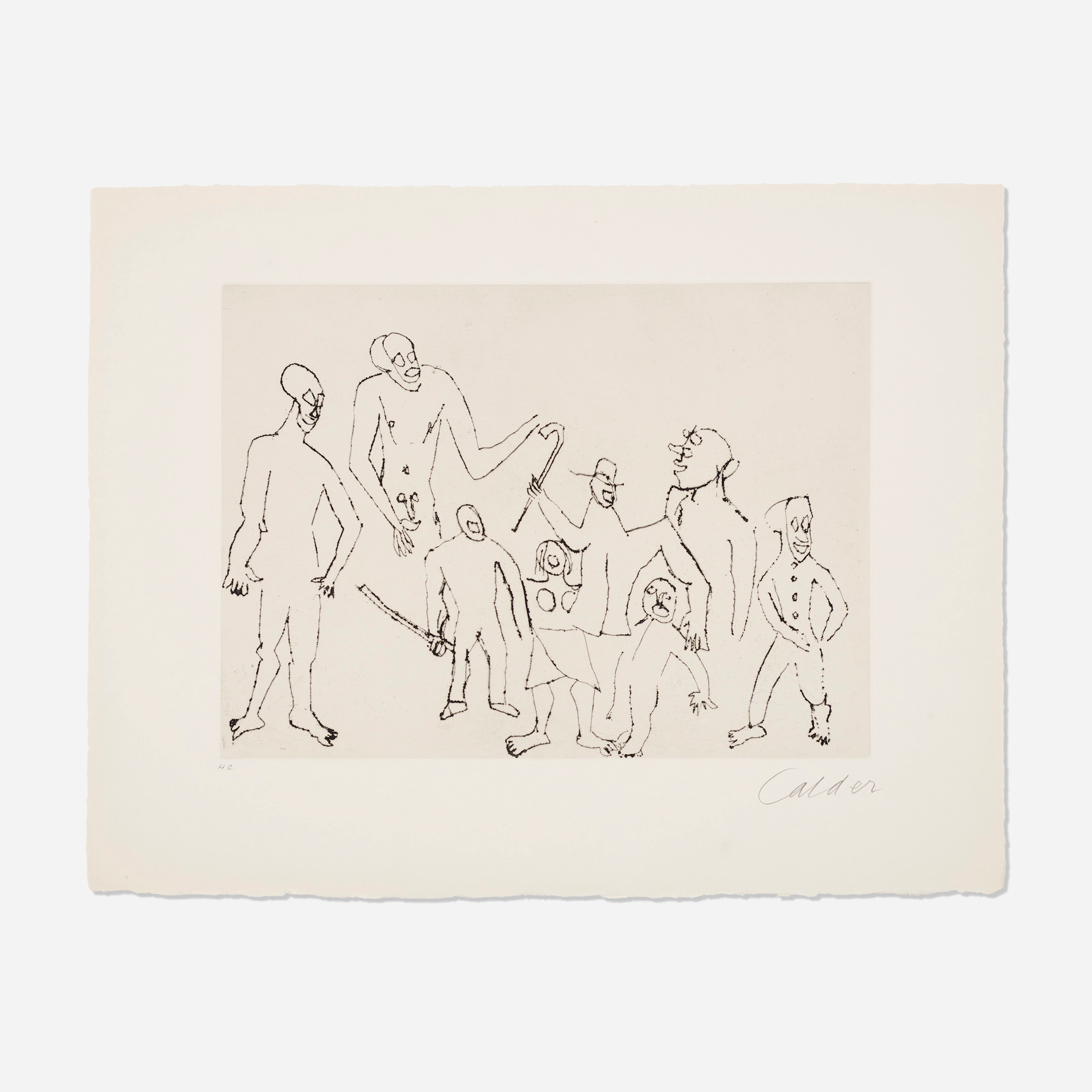 Untitled (Santa Claus VI) – Alexander Calder