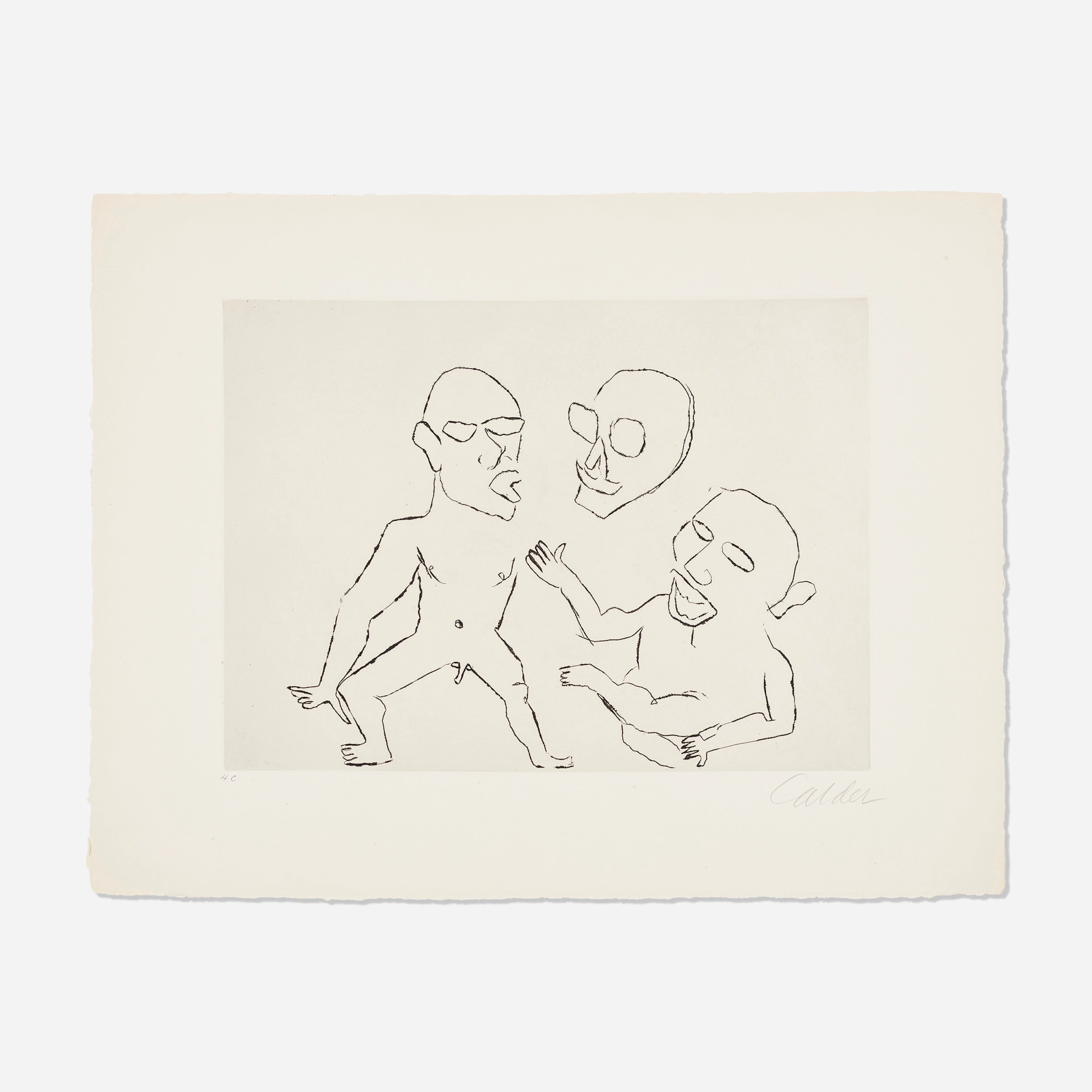 Untitled (Santa Claus VII) – Alexander Calder
