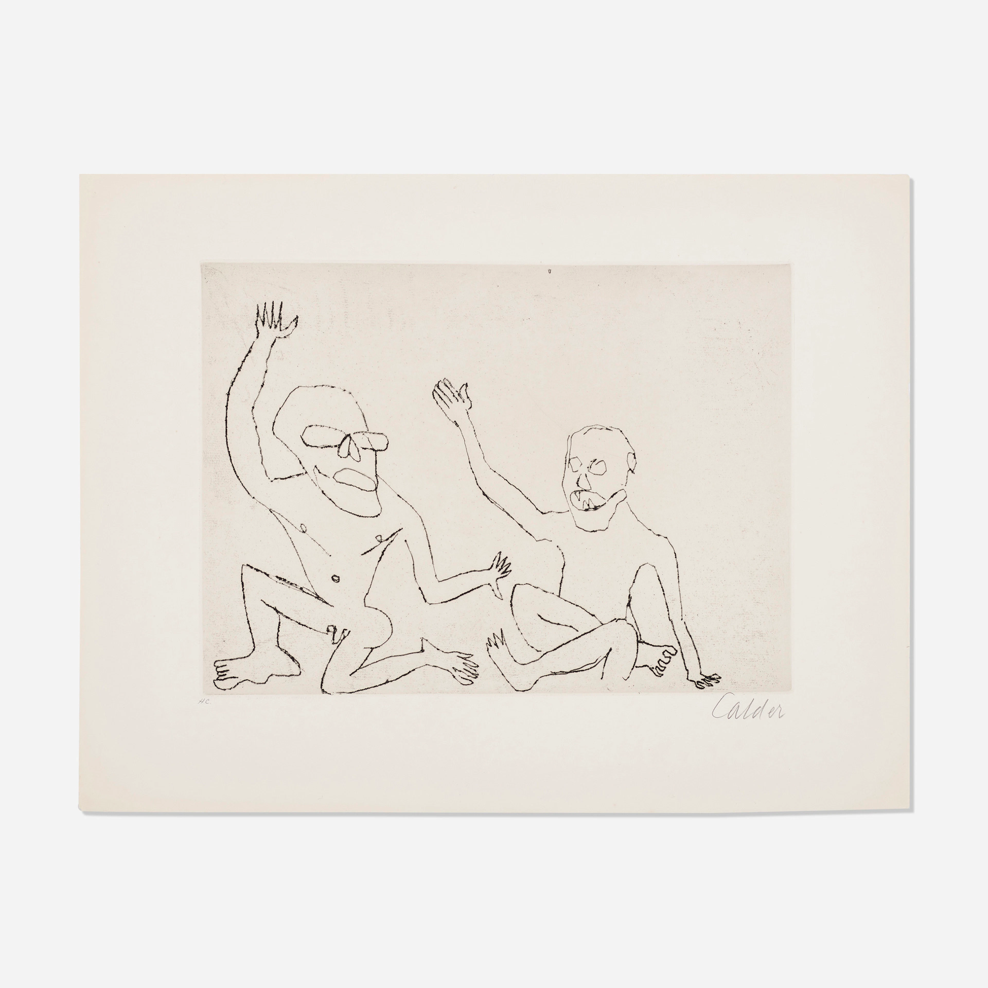Untitled (Santa Claus V) – Alexander Calder