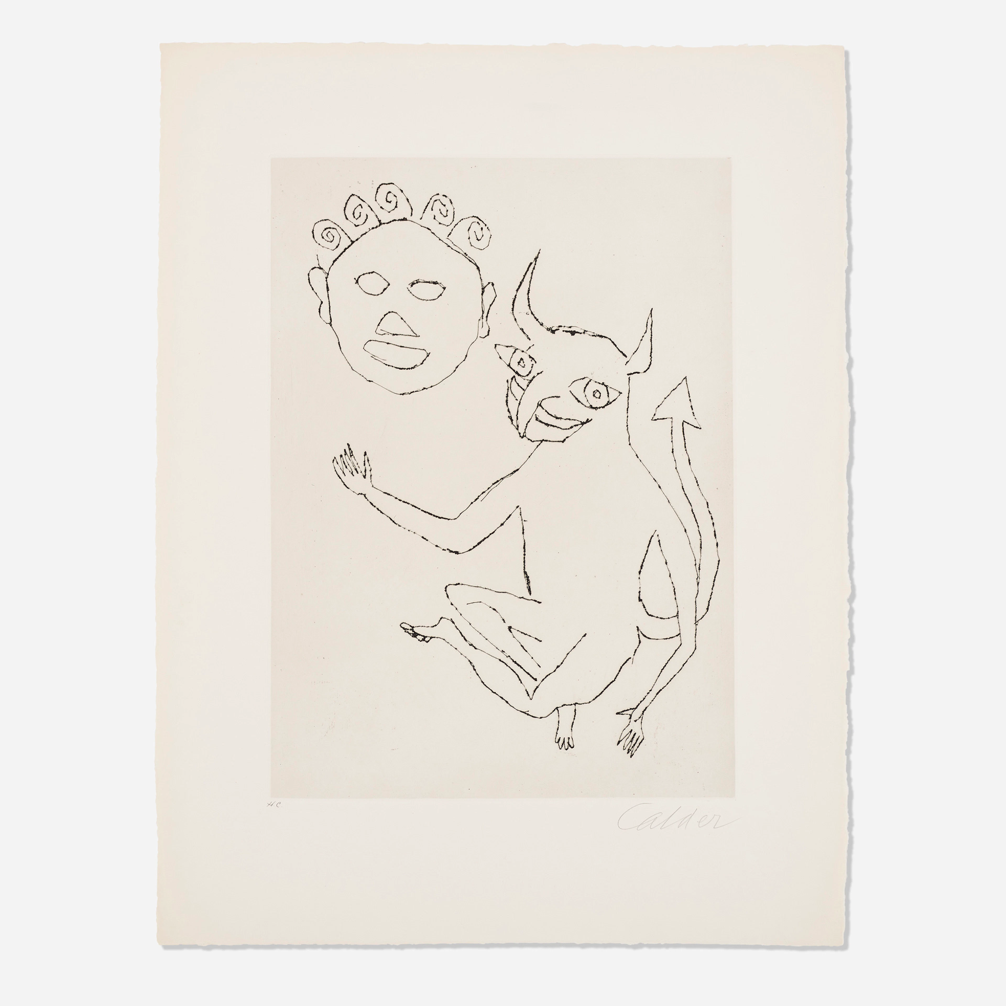 Untitled (Santa Claus VIII) – Alexander Calder