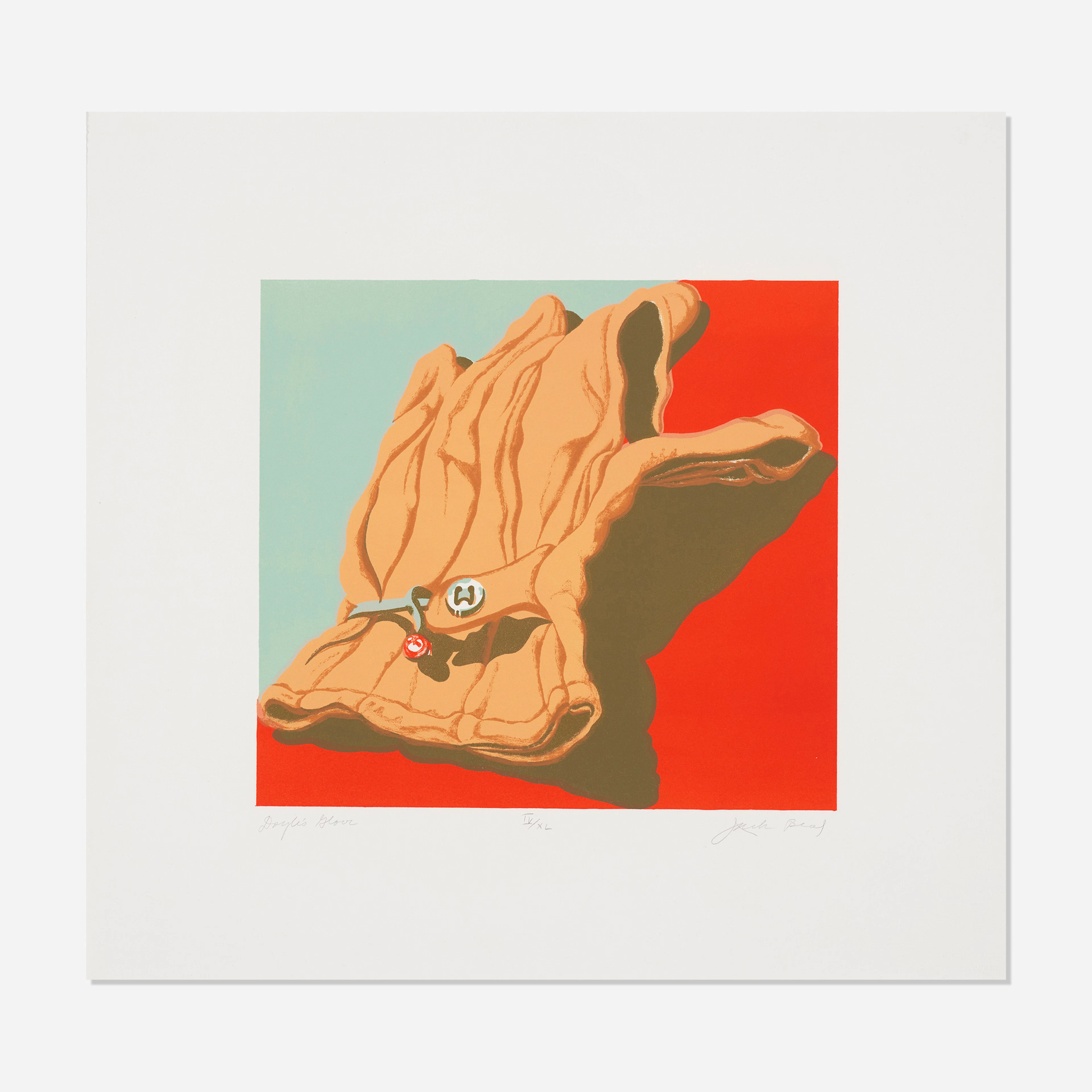 Doyle's Glove (from the Six New York Artists portfolio) – Jack Beal