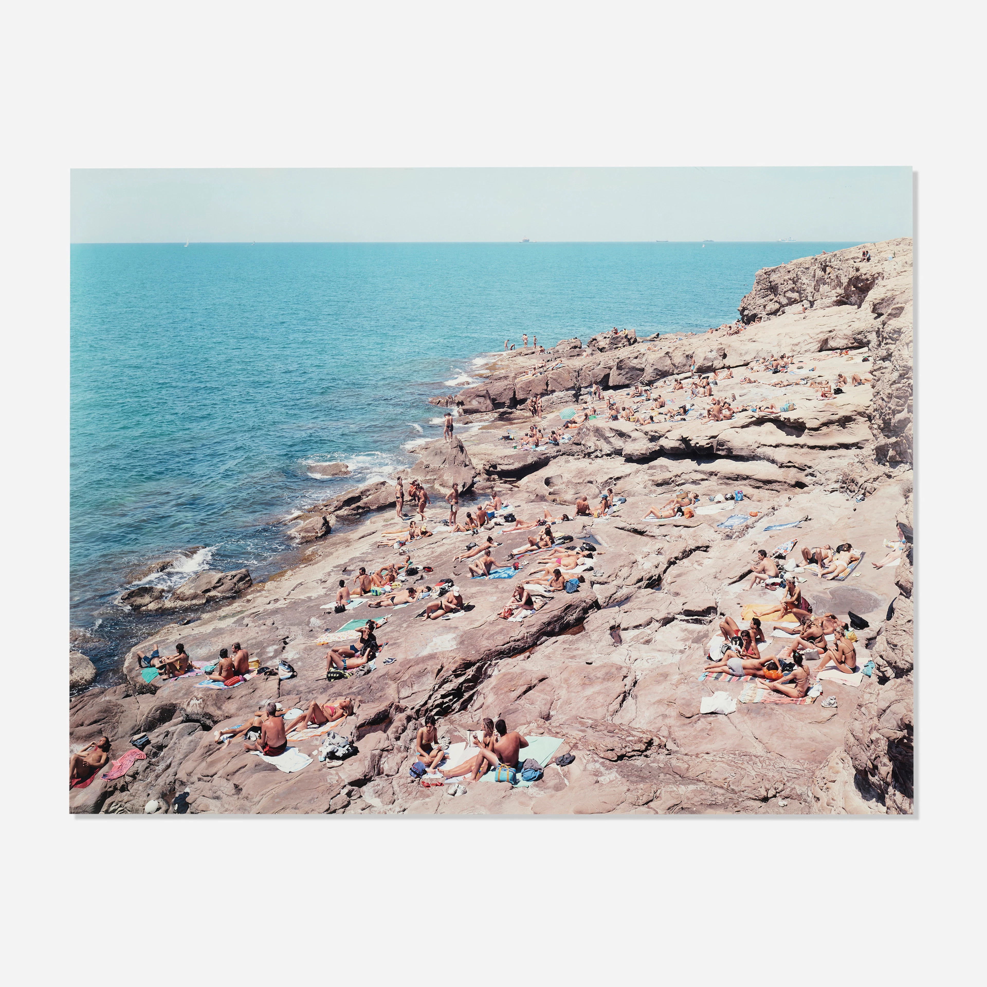 Calafuria (from the Landscapes with Figures portfolio) – Massimo Vitali