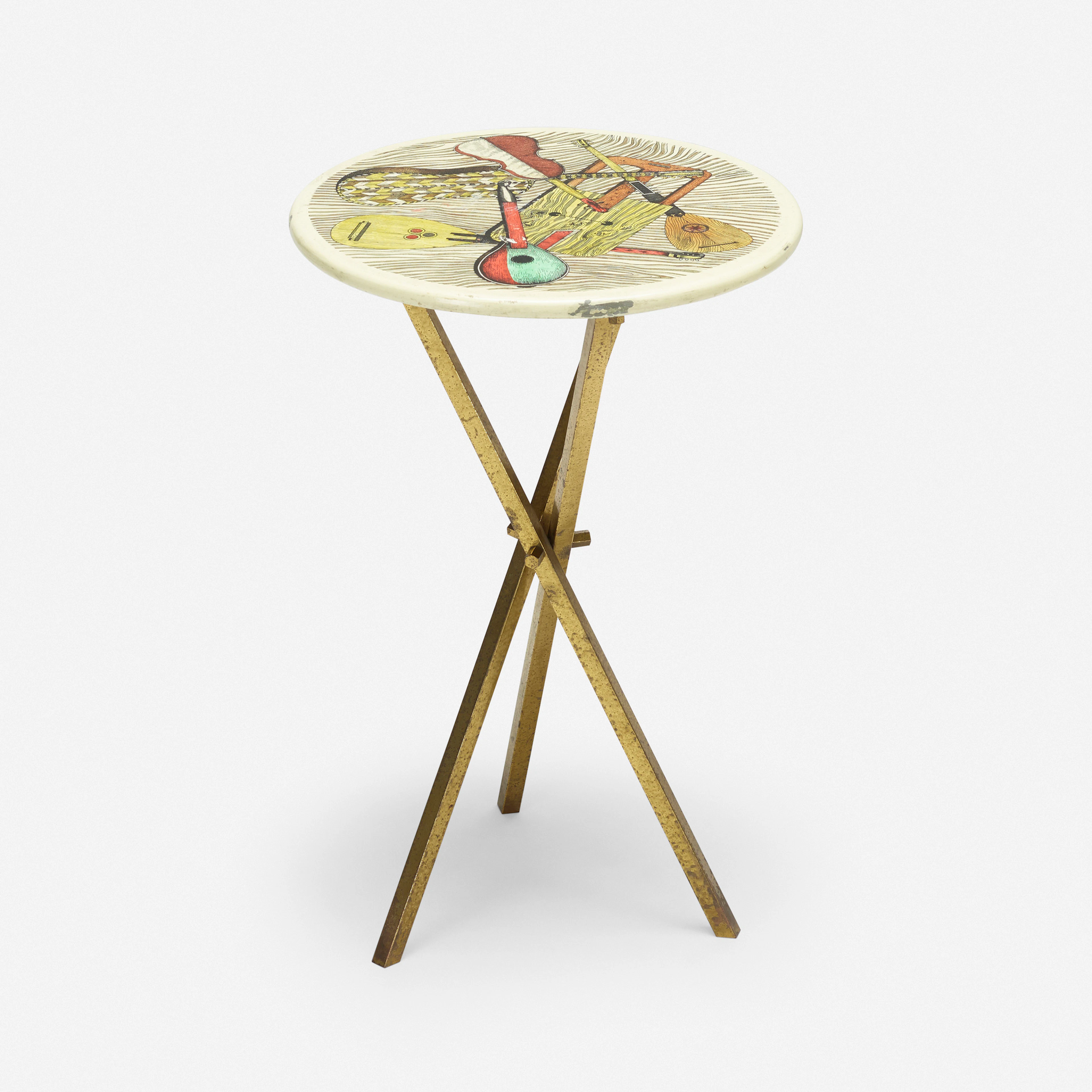 Strumenti musicali occasional table – Piero Fornasetti