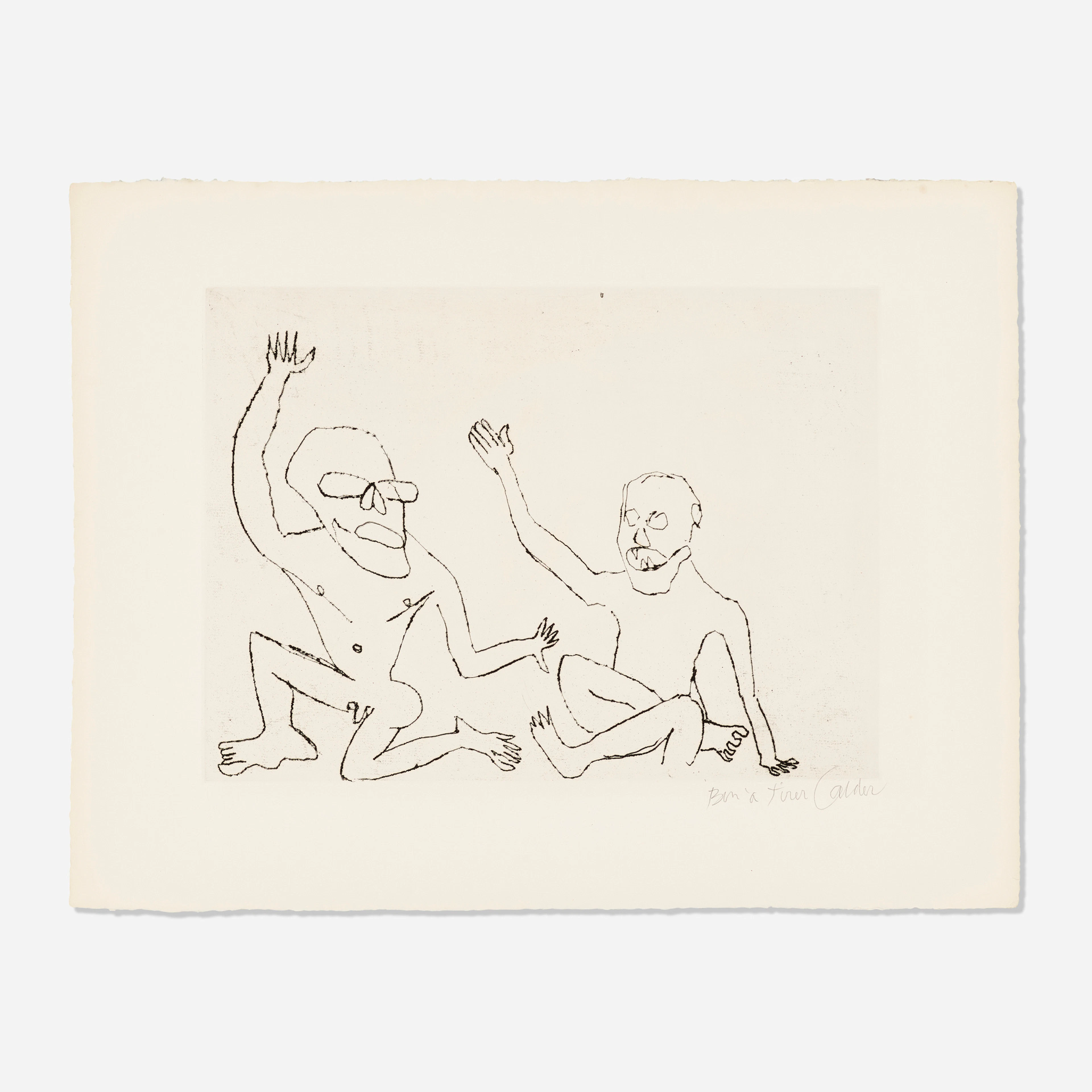 Untitled (Santa Claus V) – Alexander Calder