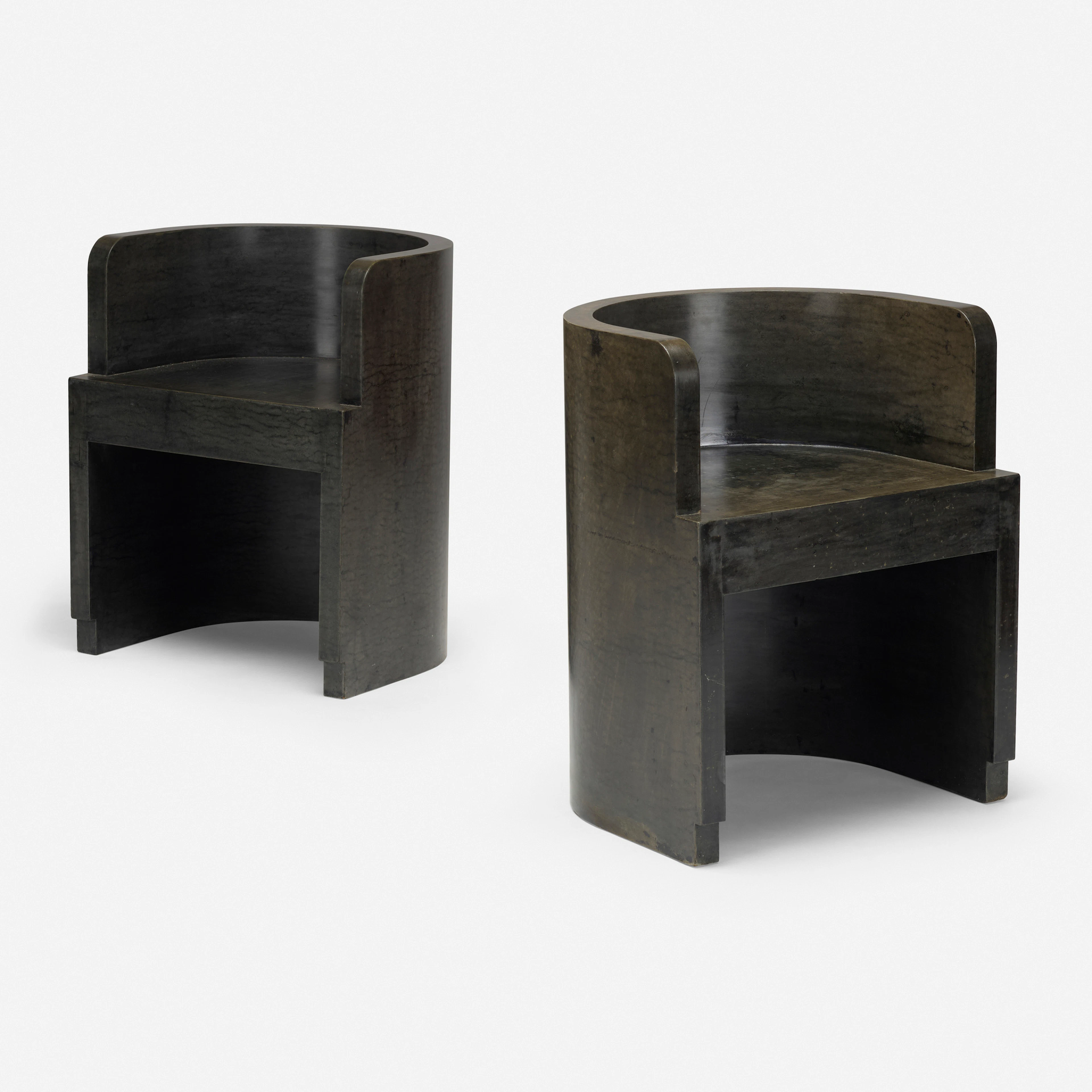 Armchairs from Palazzo Gualino
