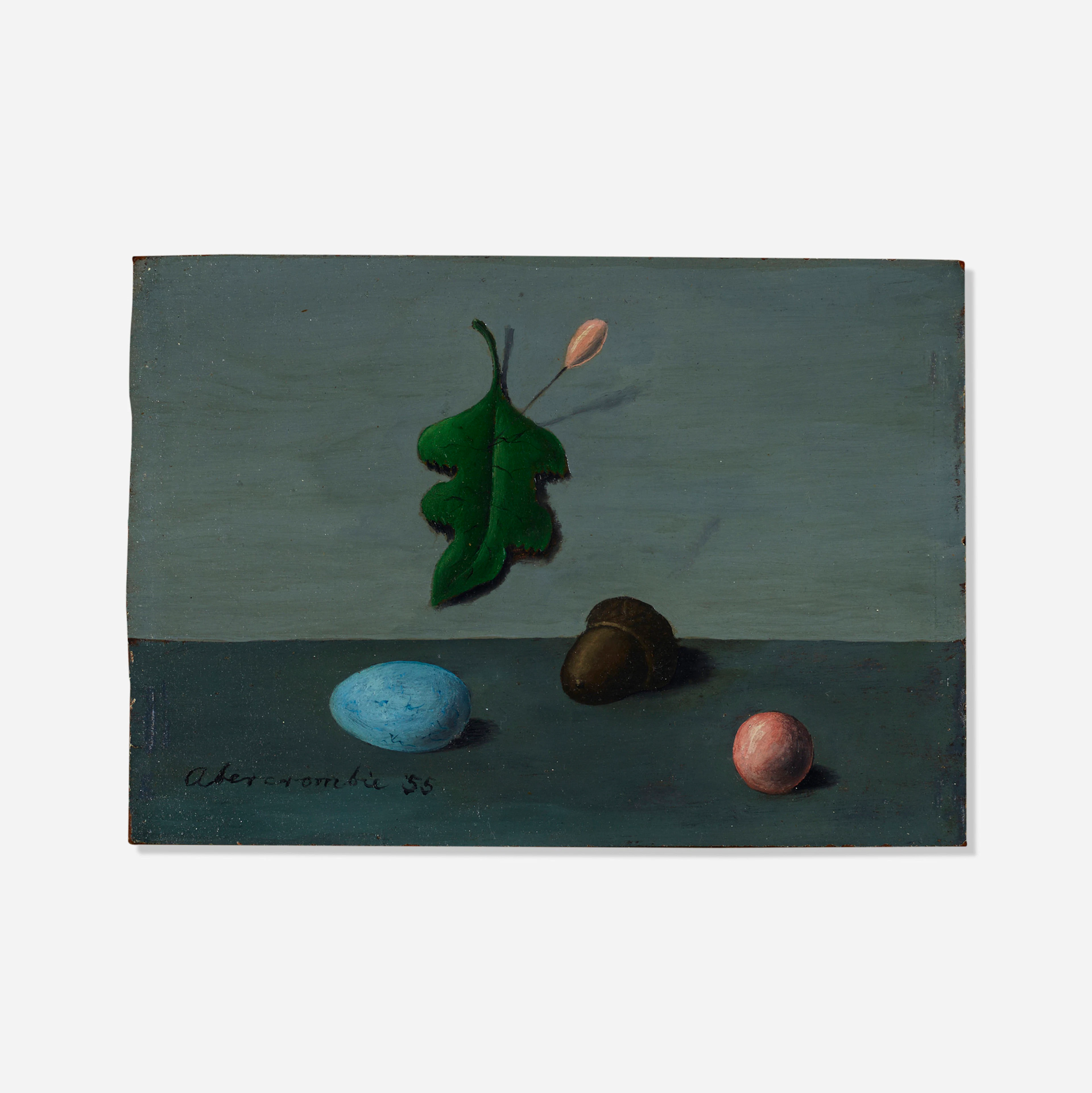 Leaf, Egg, Acorn and Marble – Gertrude Abercrombie