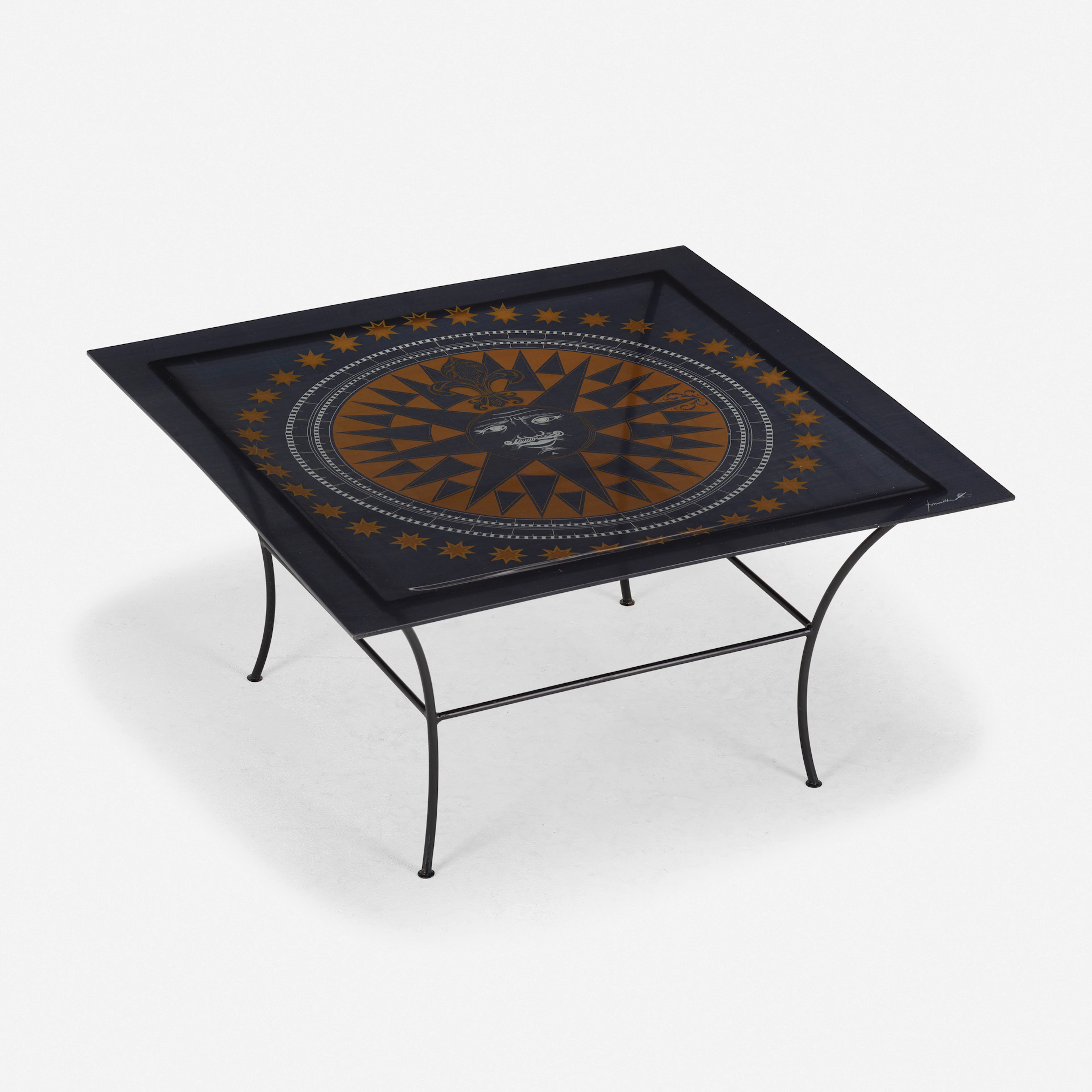 Sun King coffee table – Piero Fornasetti