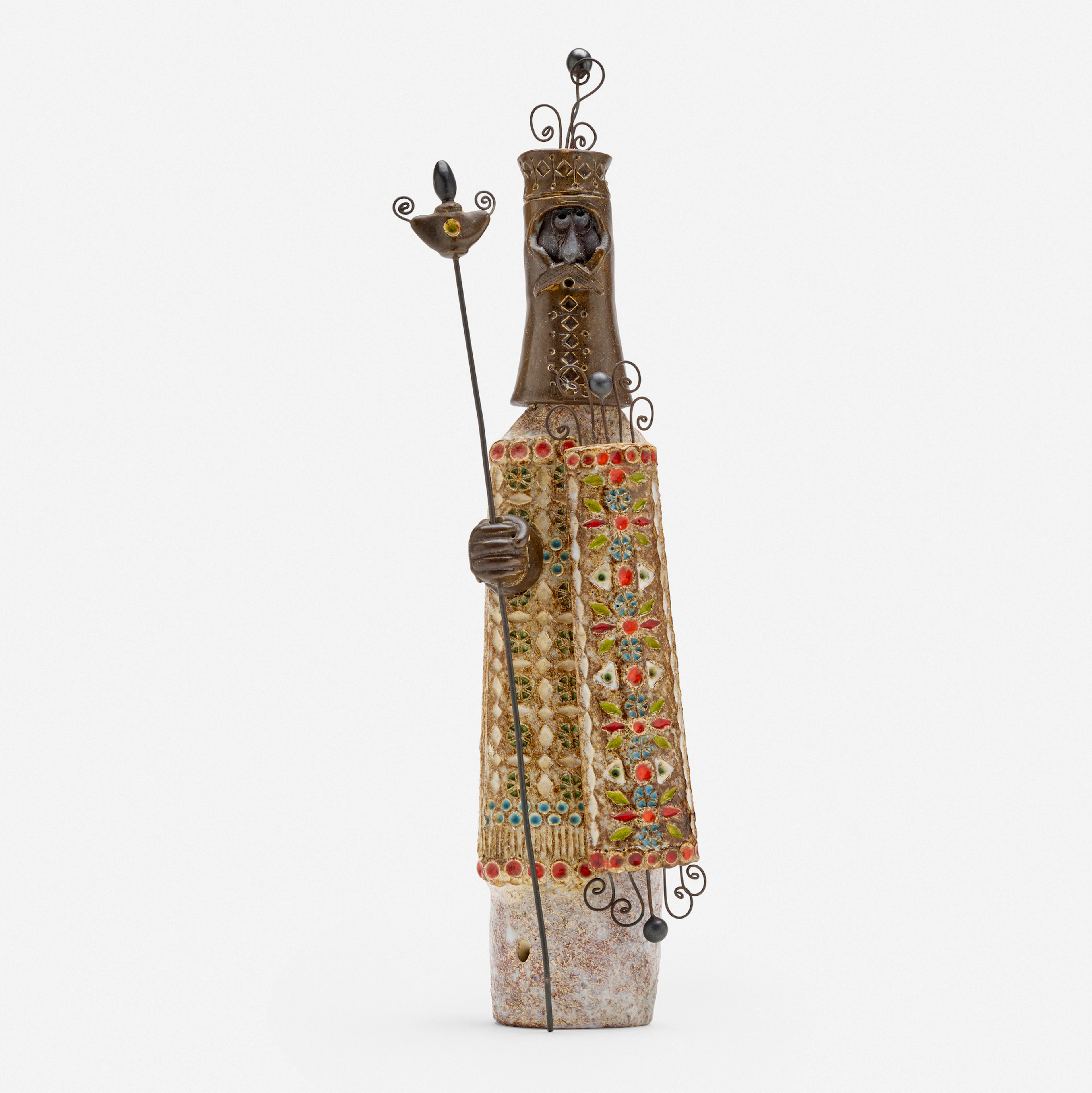 Figure of a knight – Raphael Giaroussu