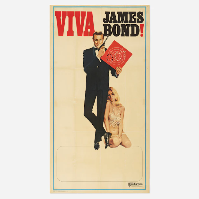 Viva James Bond poster