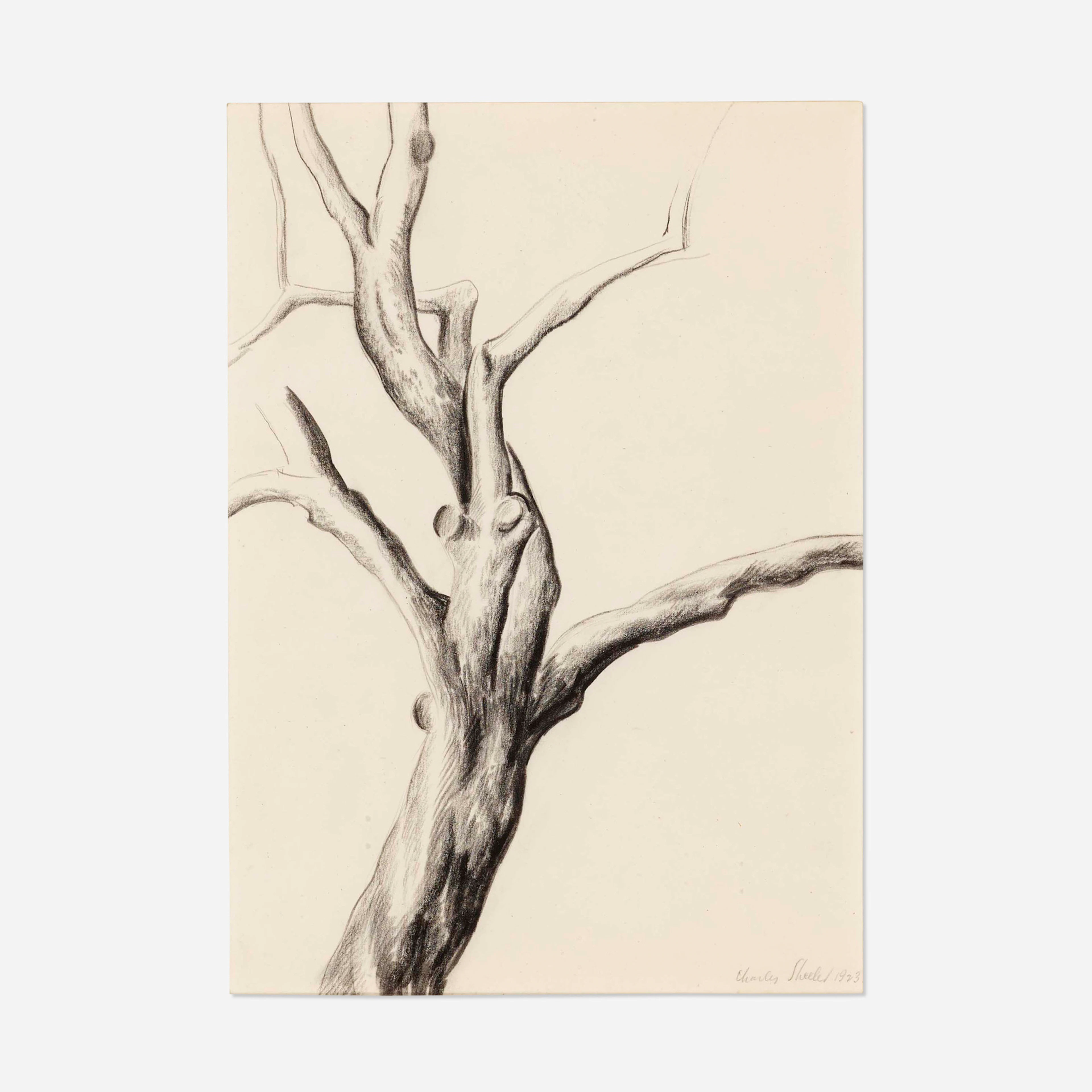 Tree Trunk – Charles Sheeler