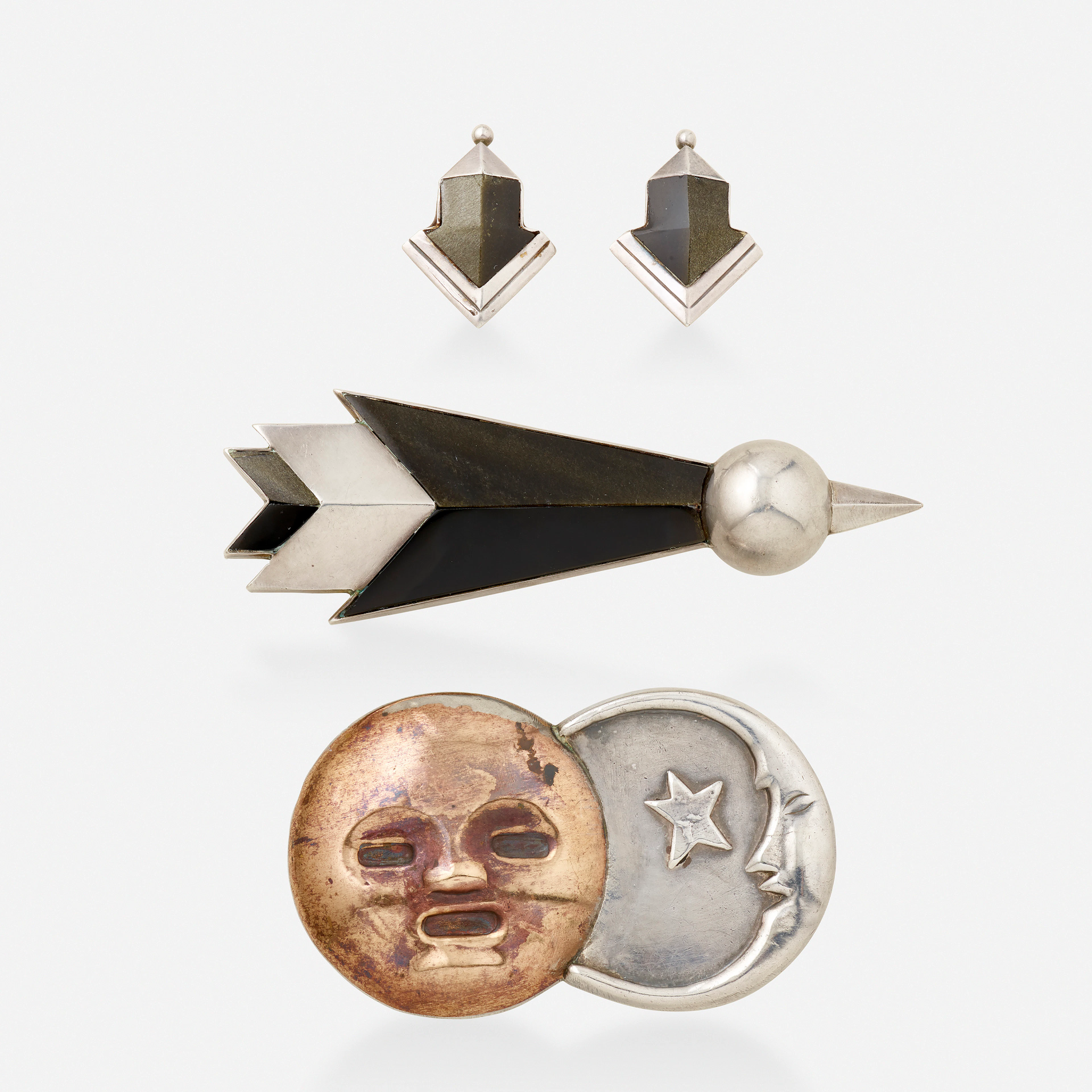Group of silver jewelry – William Spratling