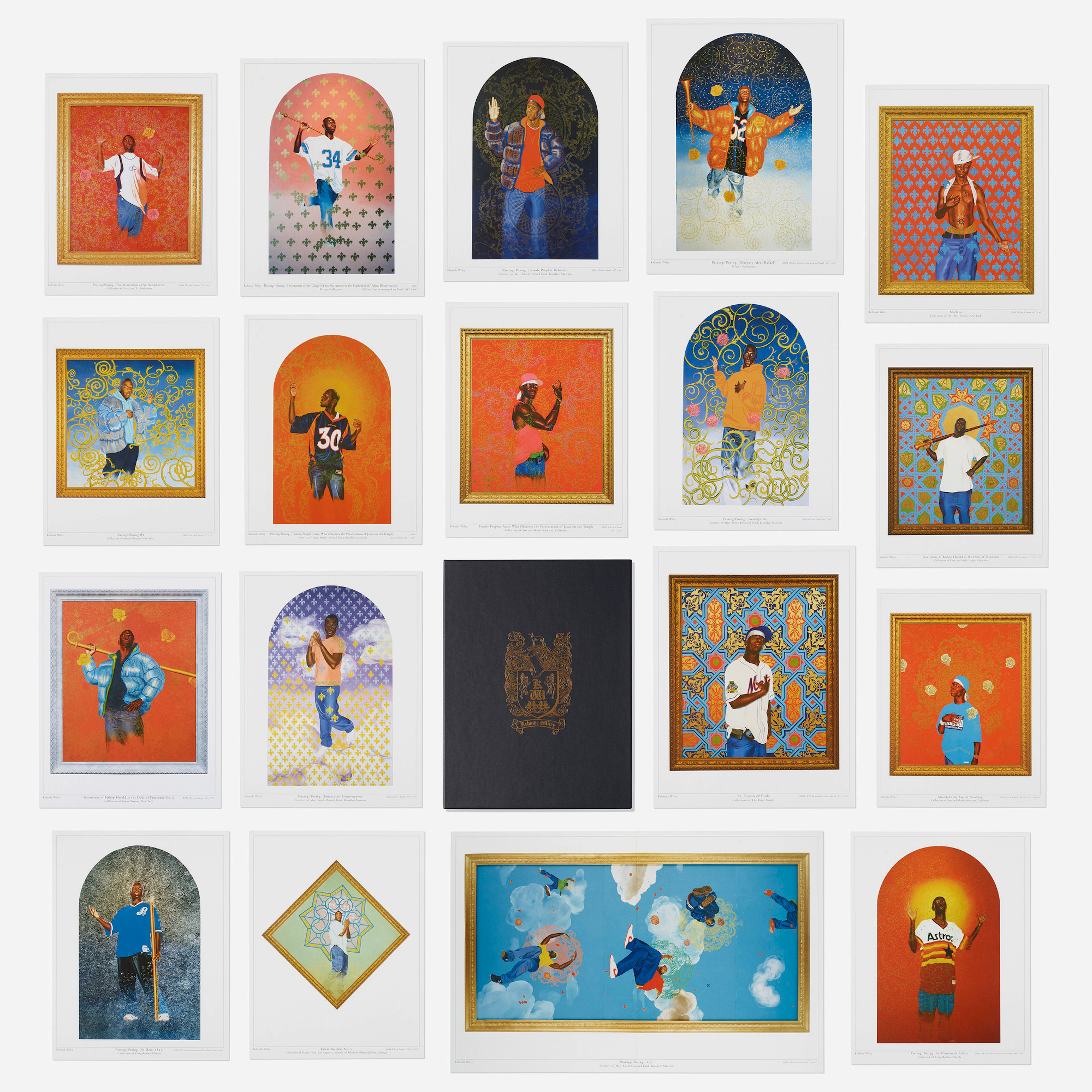 Passing/Posing: Paintings and Faux Chapel portfolio – Kehinde Wiley