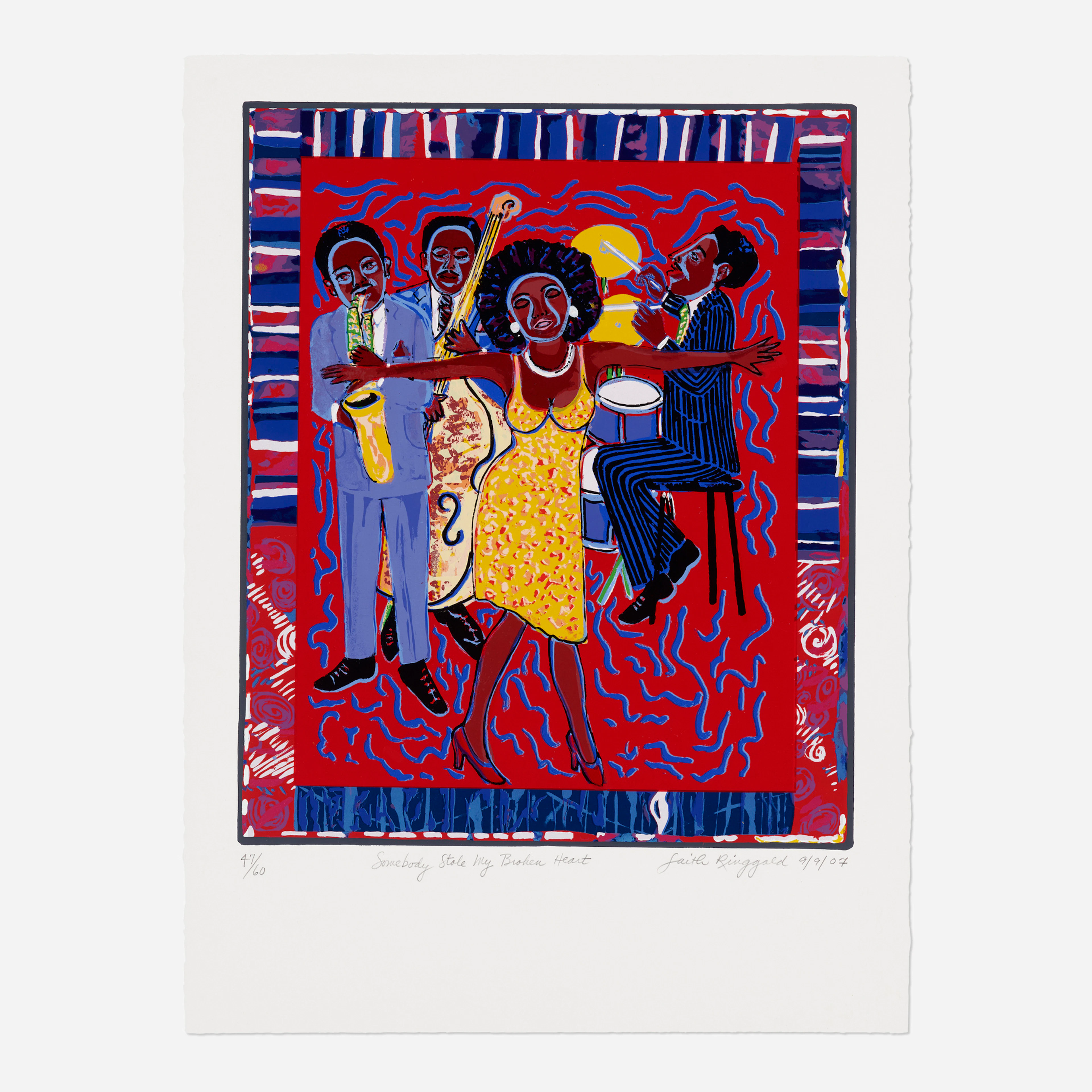 Somebody Stole My Broken Heart – Faith Ringgold