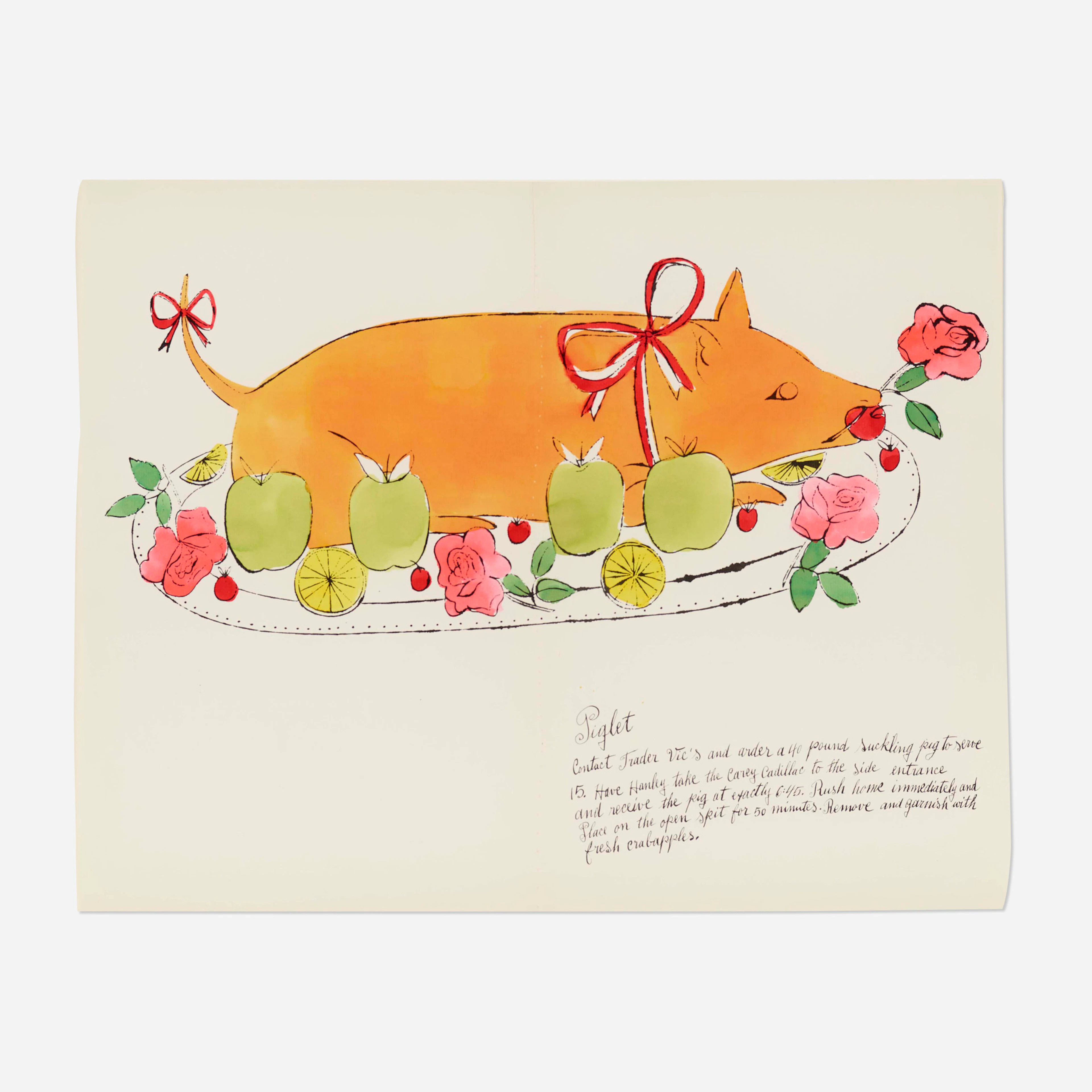 Piglet (Wild Raspberries) – Andy Warhol