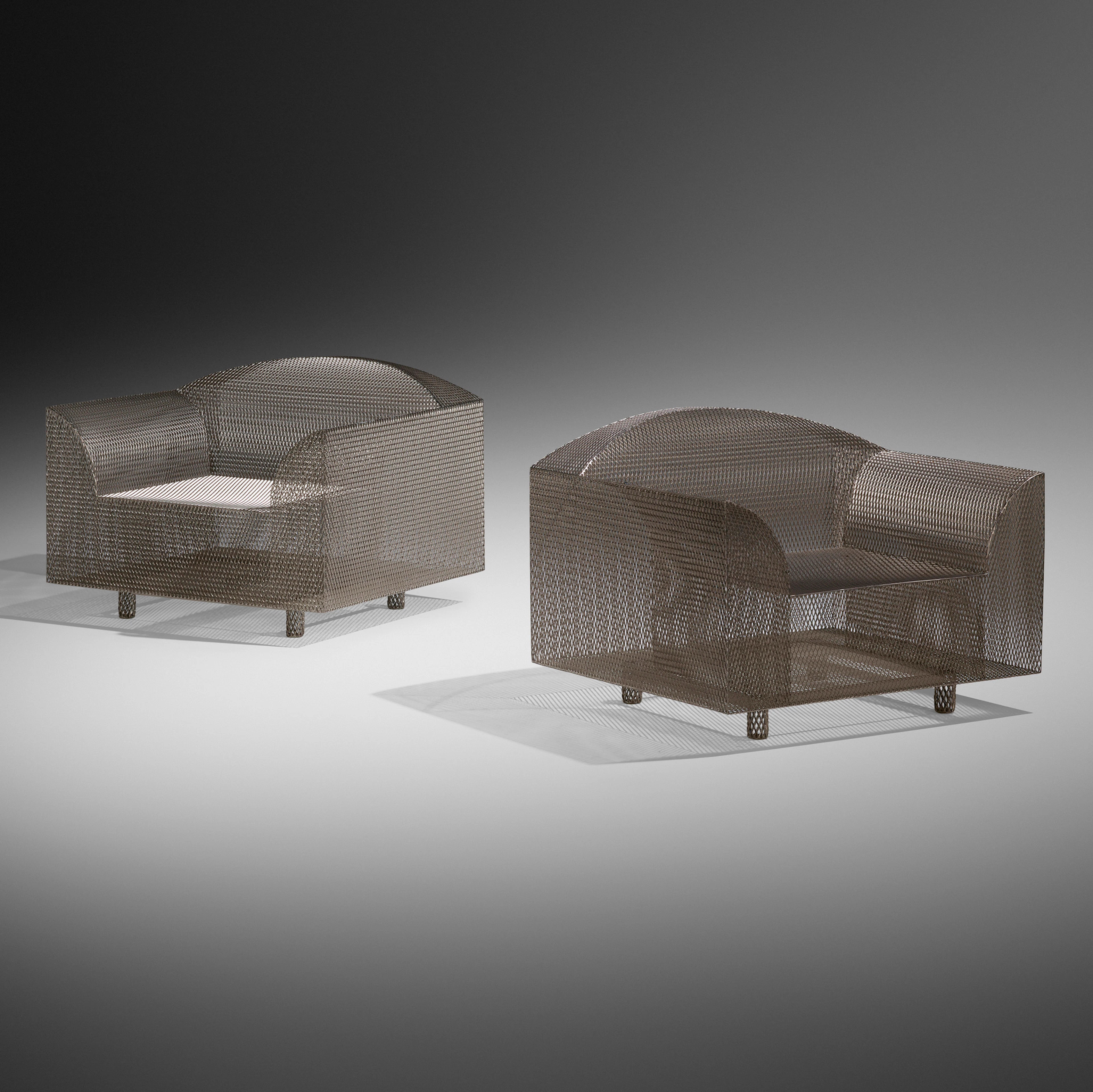 How High is the Moon armchairs, pair – Shiro Kuramata