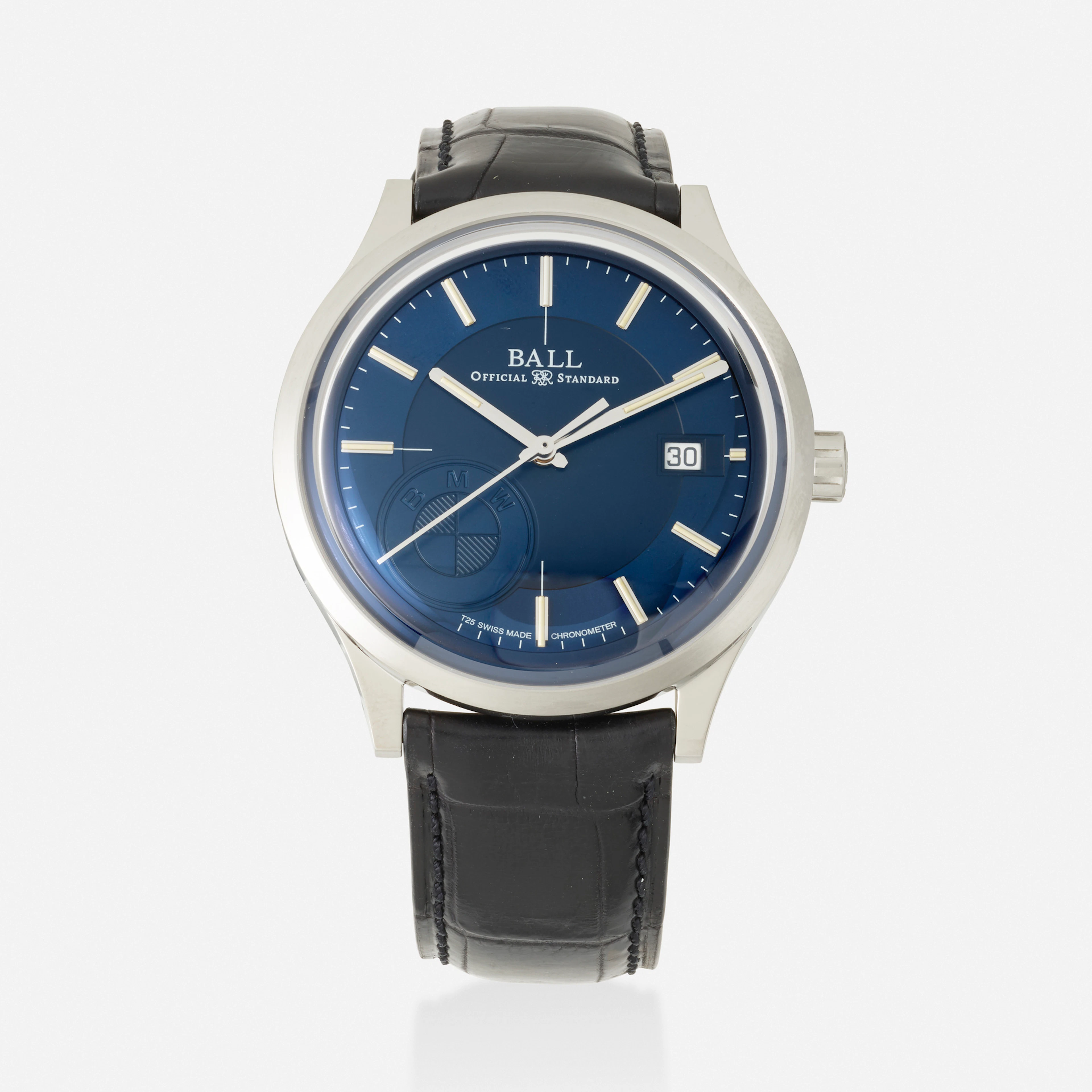 'BMW Classic' stainless steel wristwatch – Ball Watch Co.