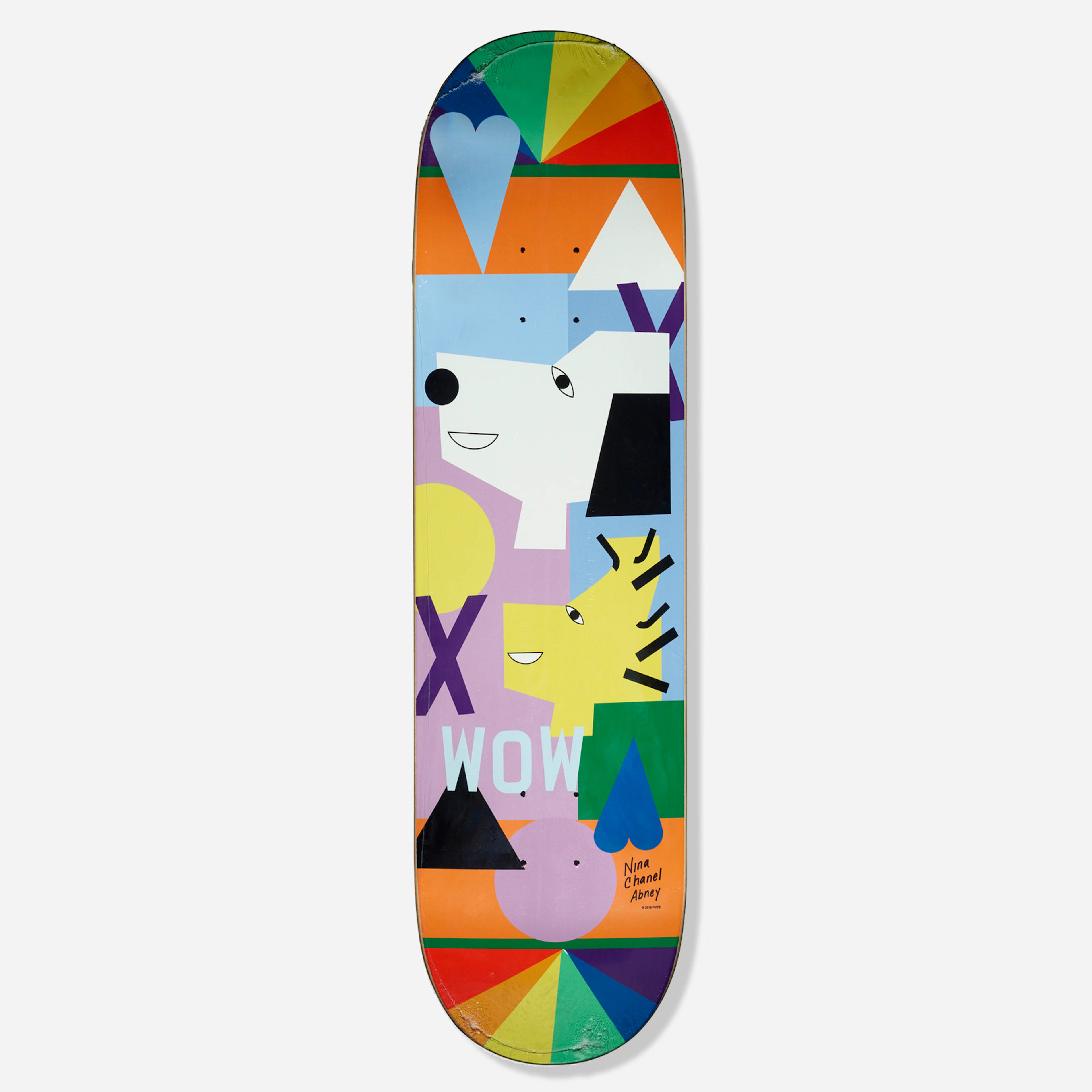 Peanuts skateboard deck – Nina Chanel Abney