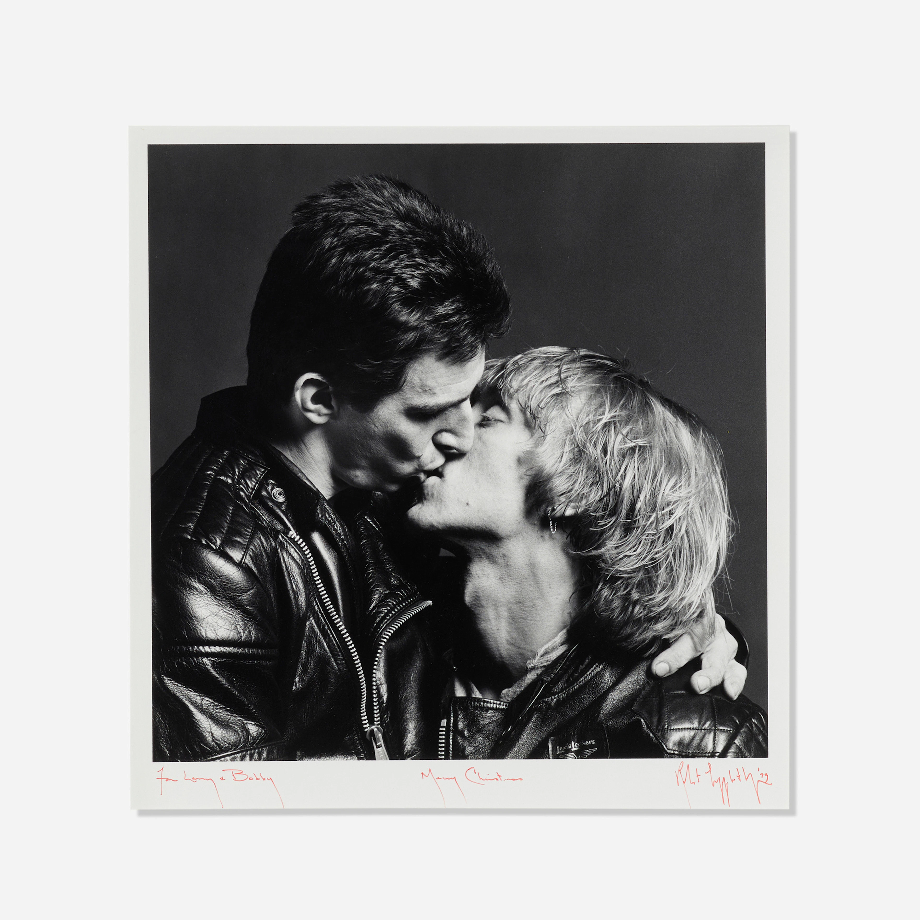 Larry and Bobby Kissing – Robert Mapplethorpe