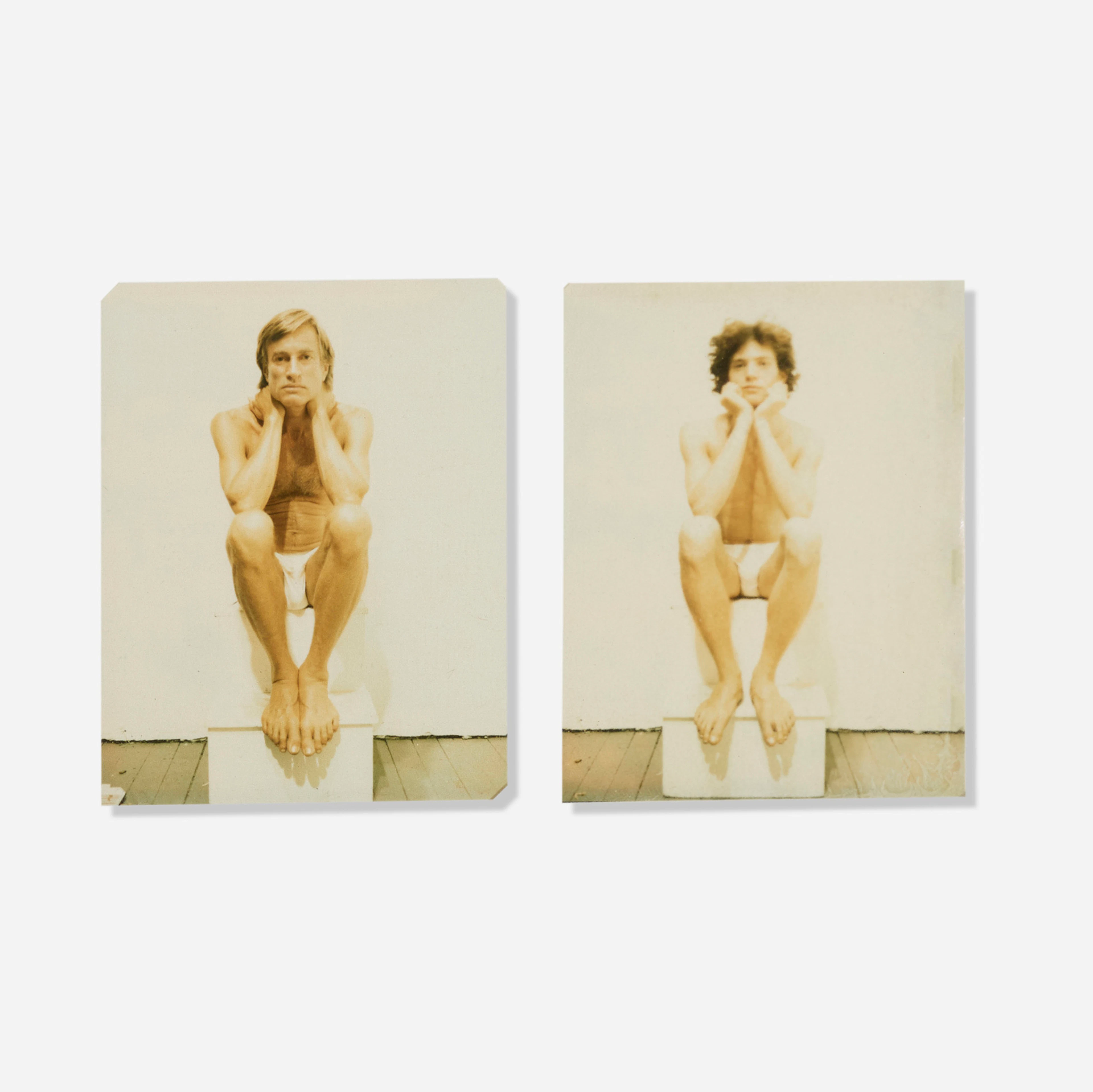 Self Portrait and Samuel Wagstaff – Robert Mapplethorpe
