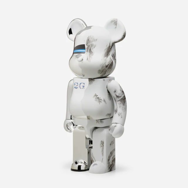 BE@RBRICK (1000% silver) – Daniel Arsham X Hajime Sorayama