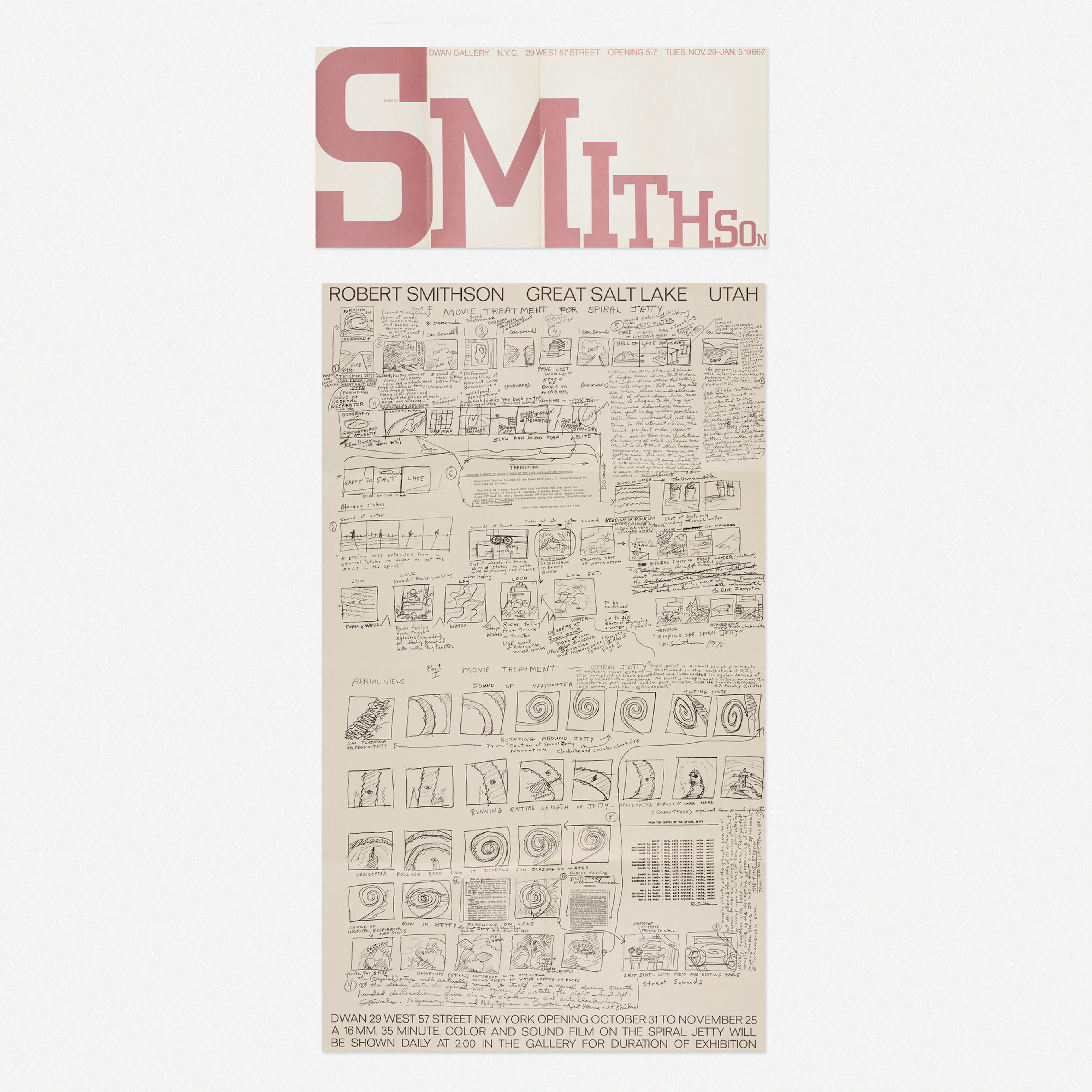 Robert Smithson publications (two works)