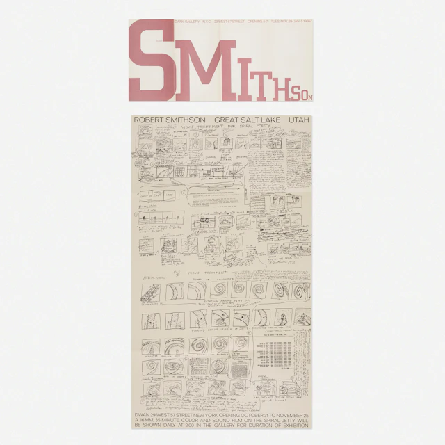Robert Smithson publications (two works)