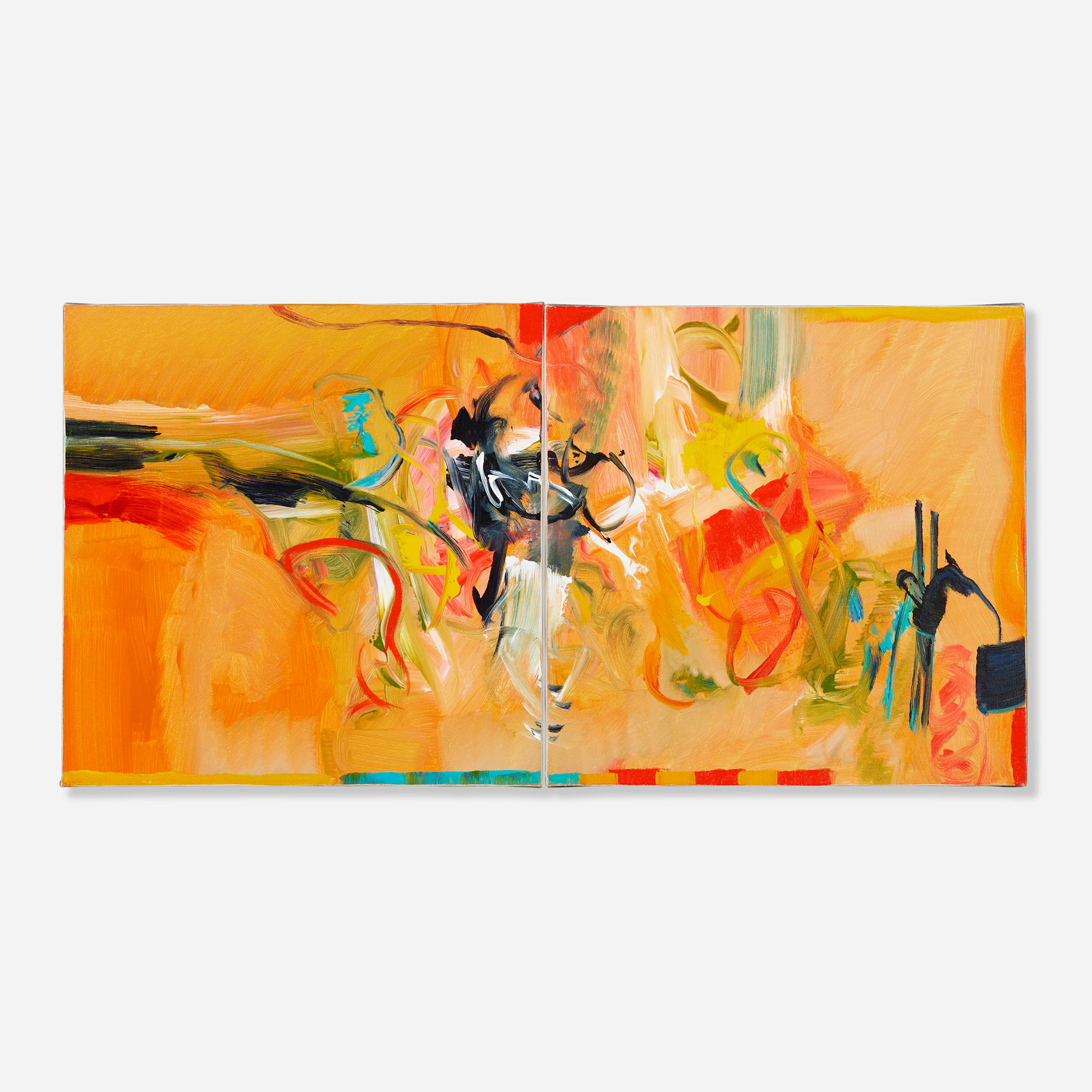 Black Crow and Blue Bird (diptych) – Lamar Briggs