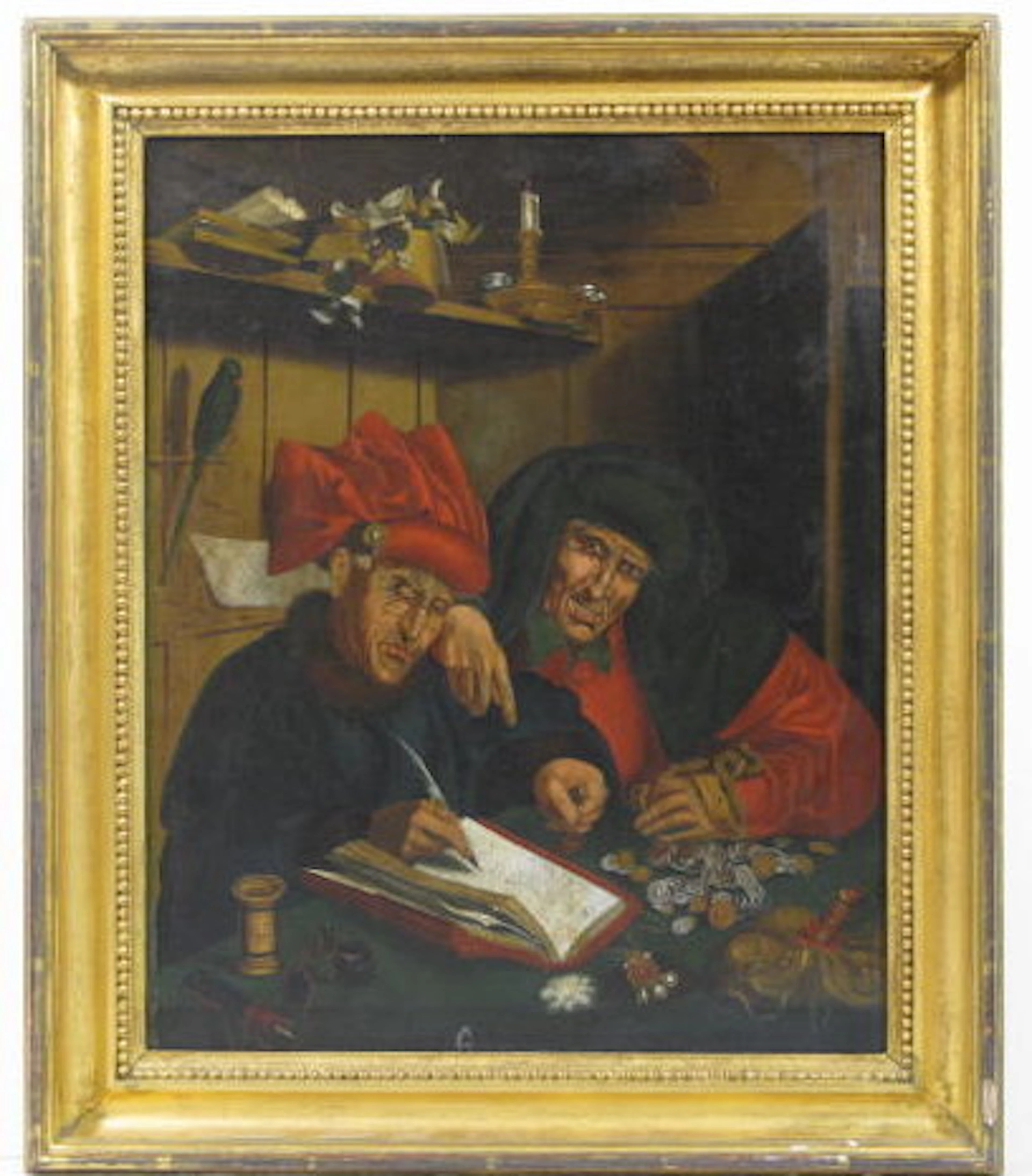 QUENTIN METSYS [after] - Oil on panel