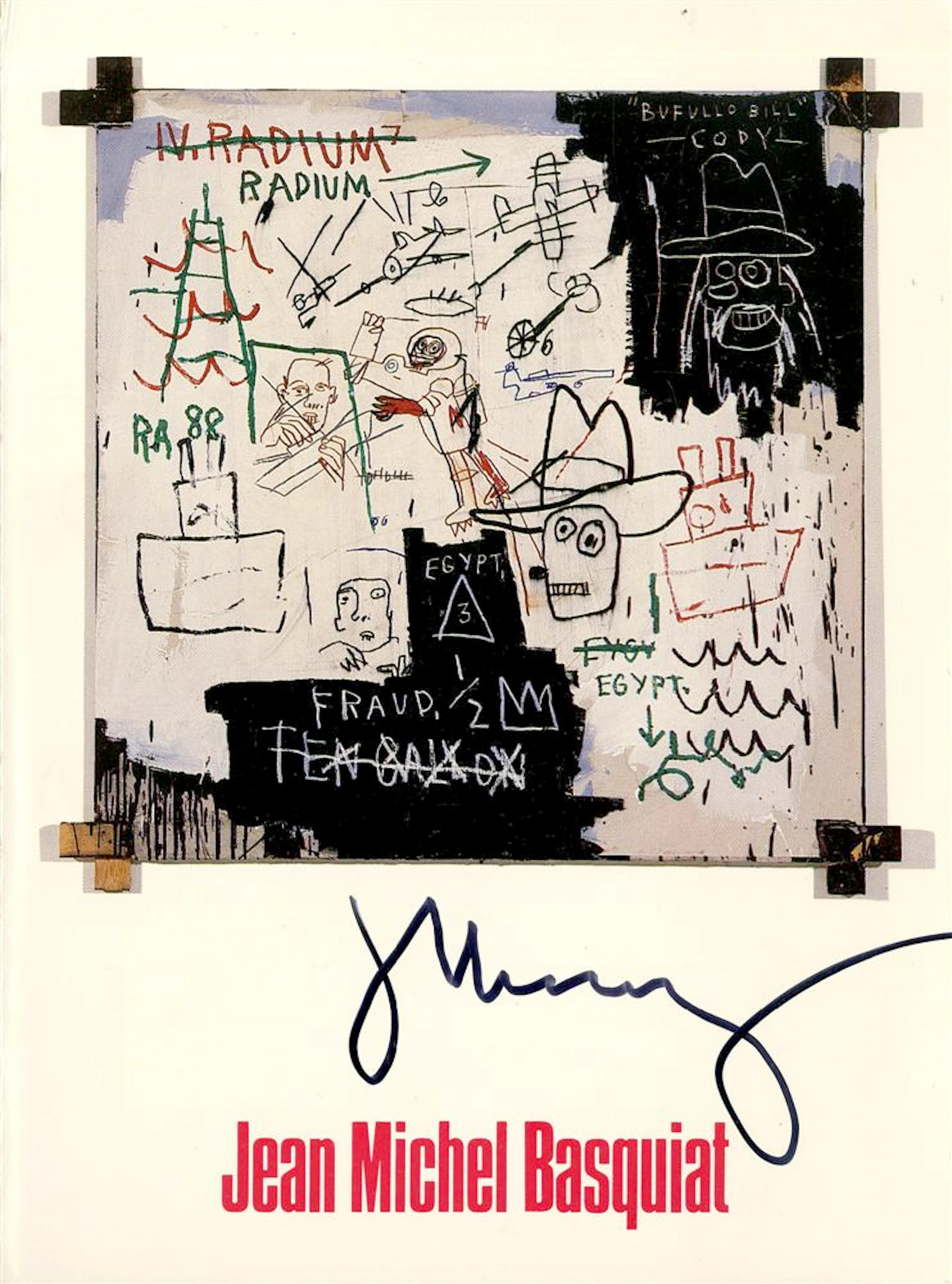 JEAN-MICHEL BASQUIAT - Color offset lithograph