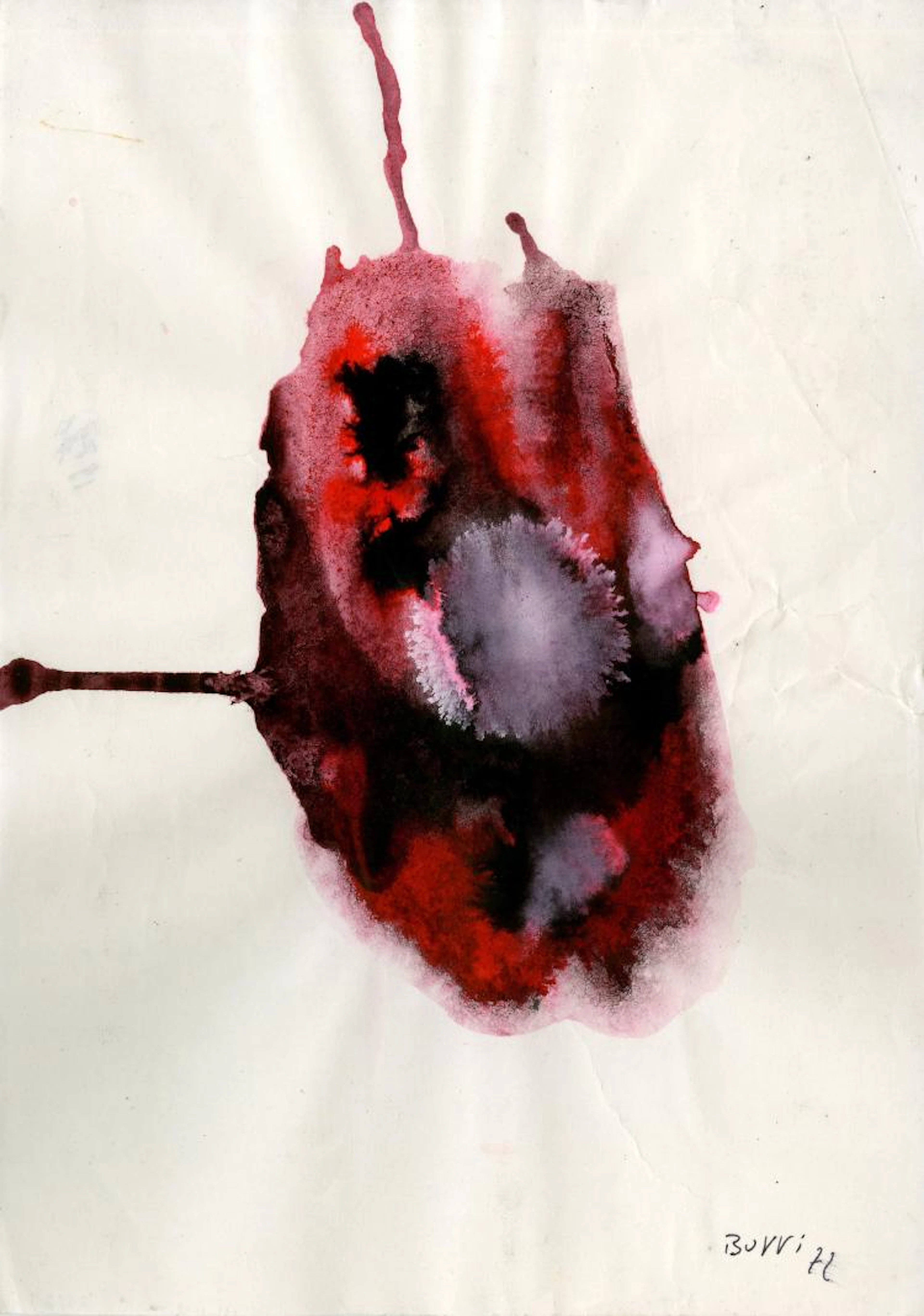 ALBERTO BURRI - Combustione #1