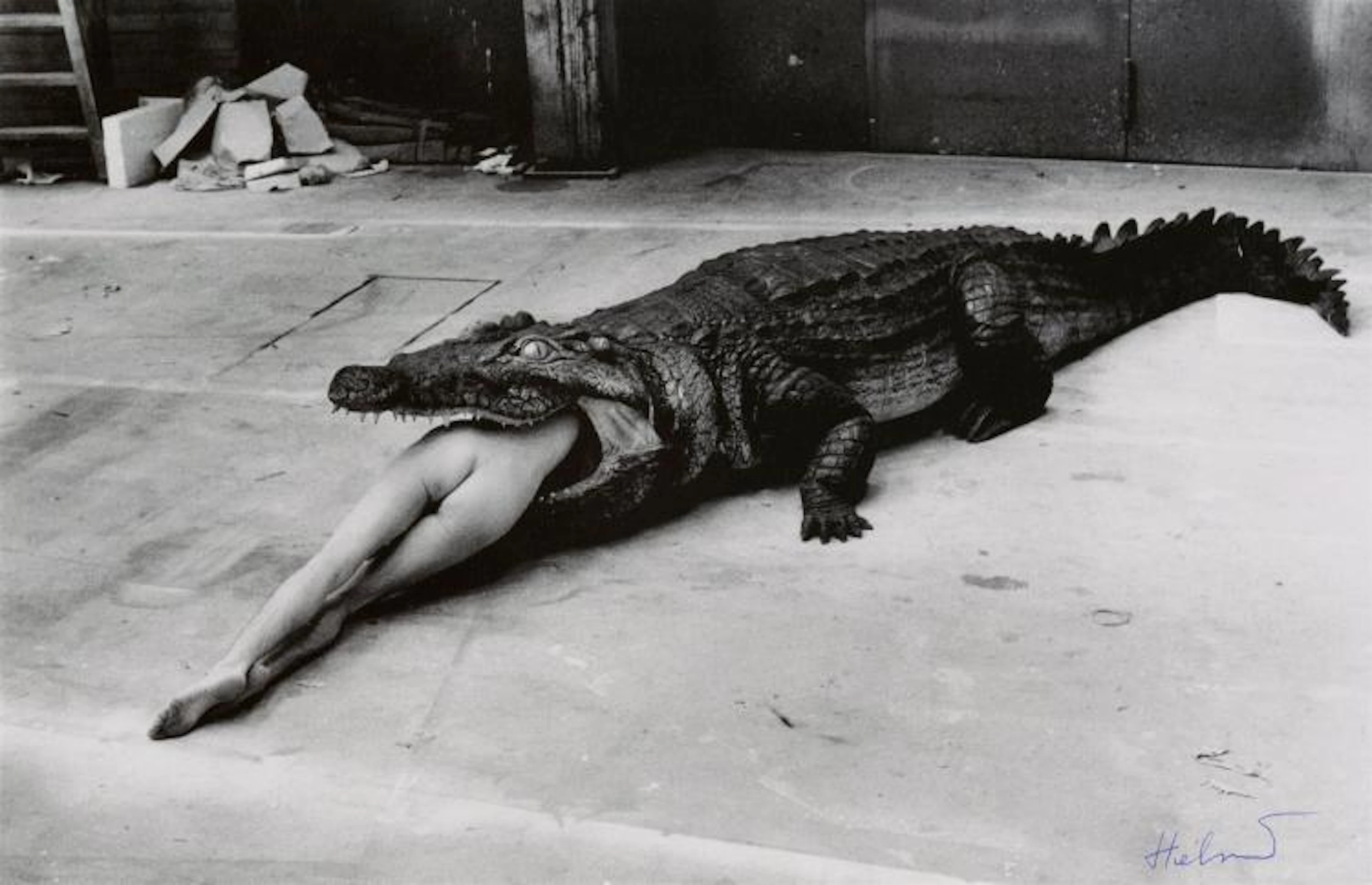 HELMUT NEWTON - Scene from Pina Bausch, Dance Theater Wuppertal