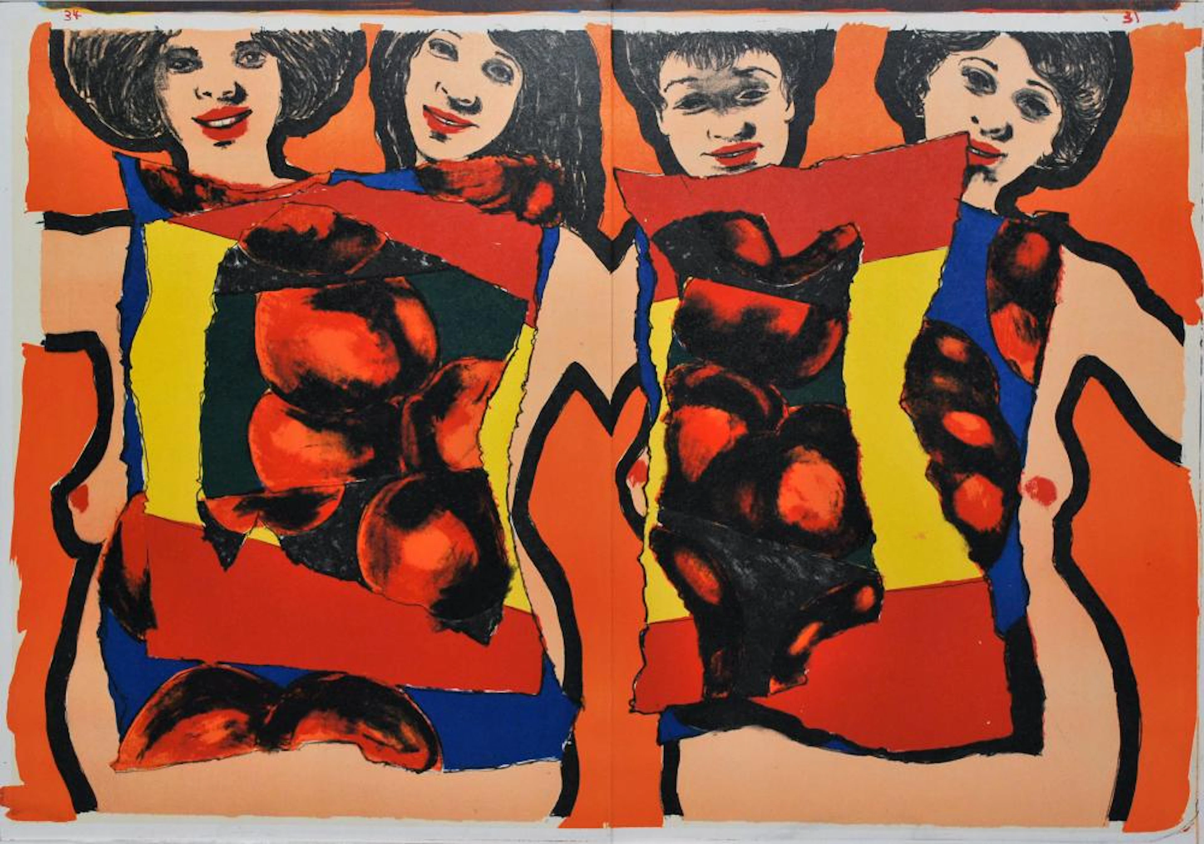 ALFRED LESLIE - Composition