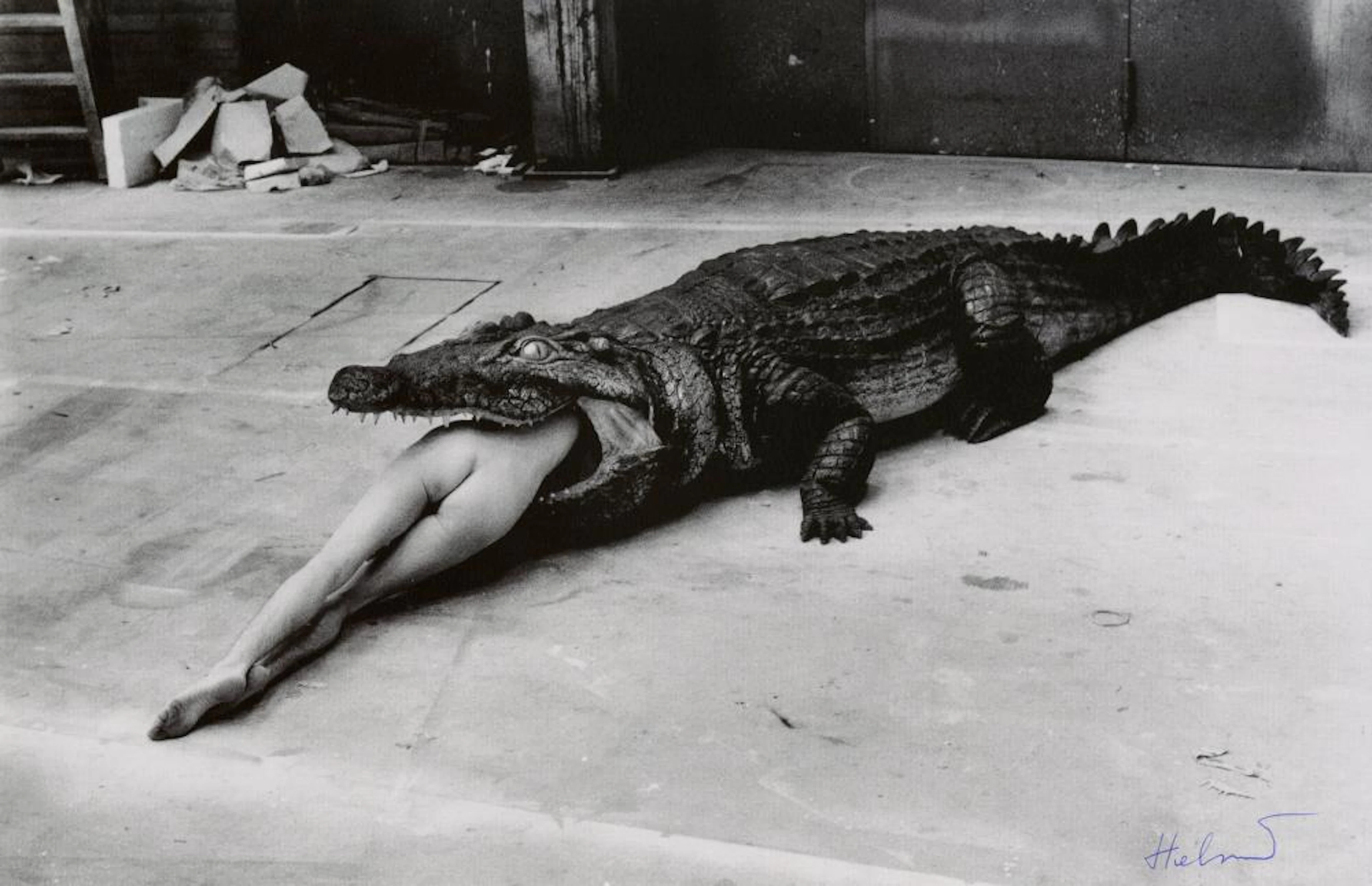HELMUT NEWTON - Scene from Pina Bausch, Dance Theater Wuppertal