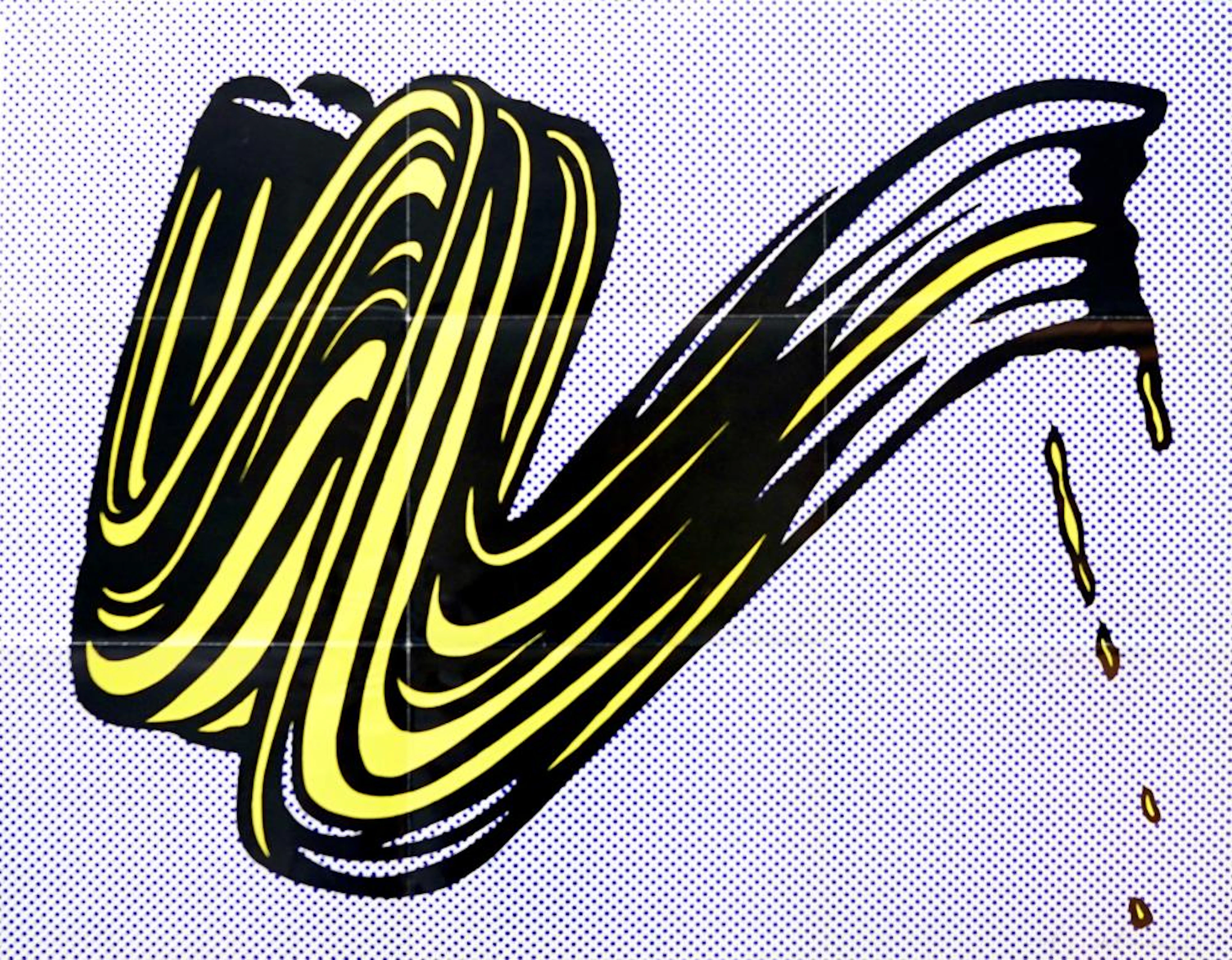 ROY LICHTENSTEIN - Brushstroke