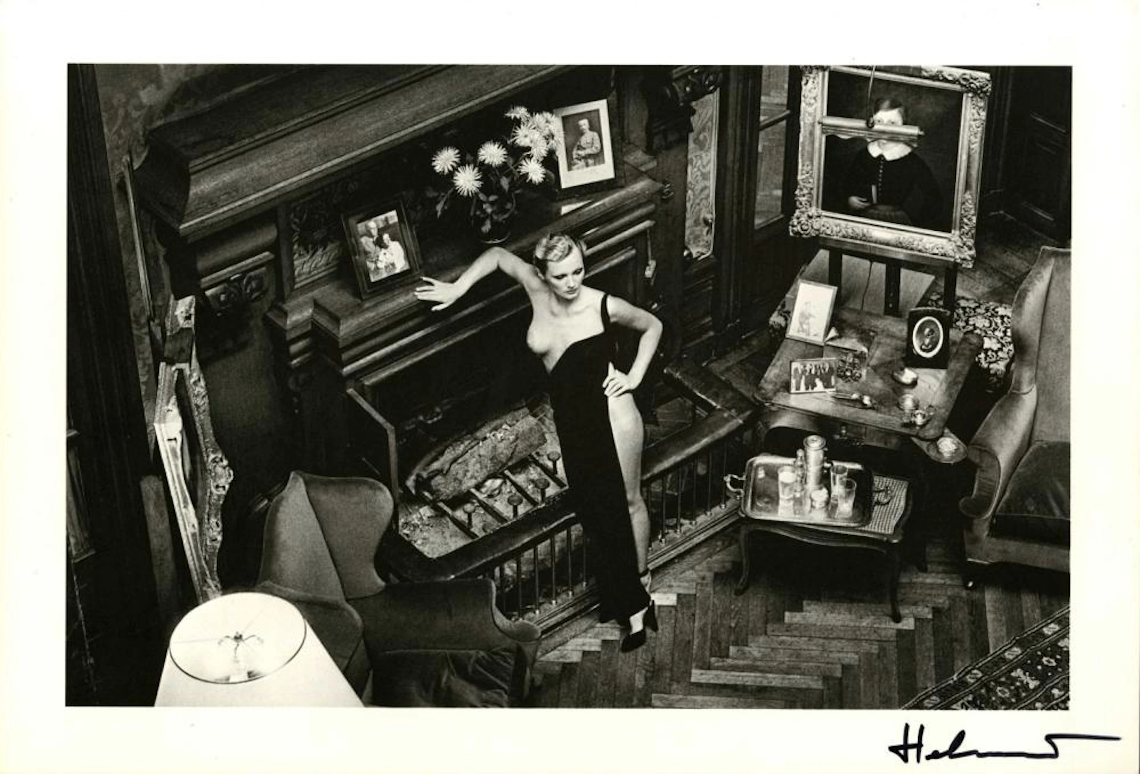 HELMUT NEWTON - Roselyne at Arcangues