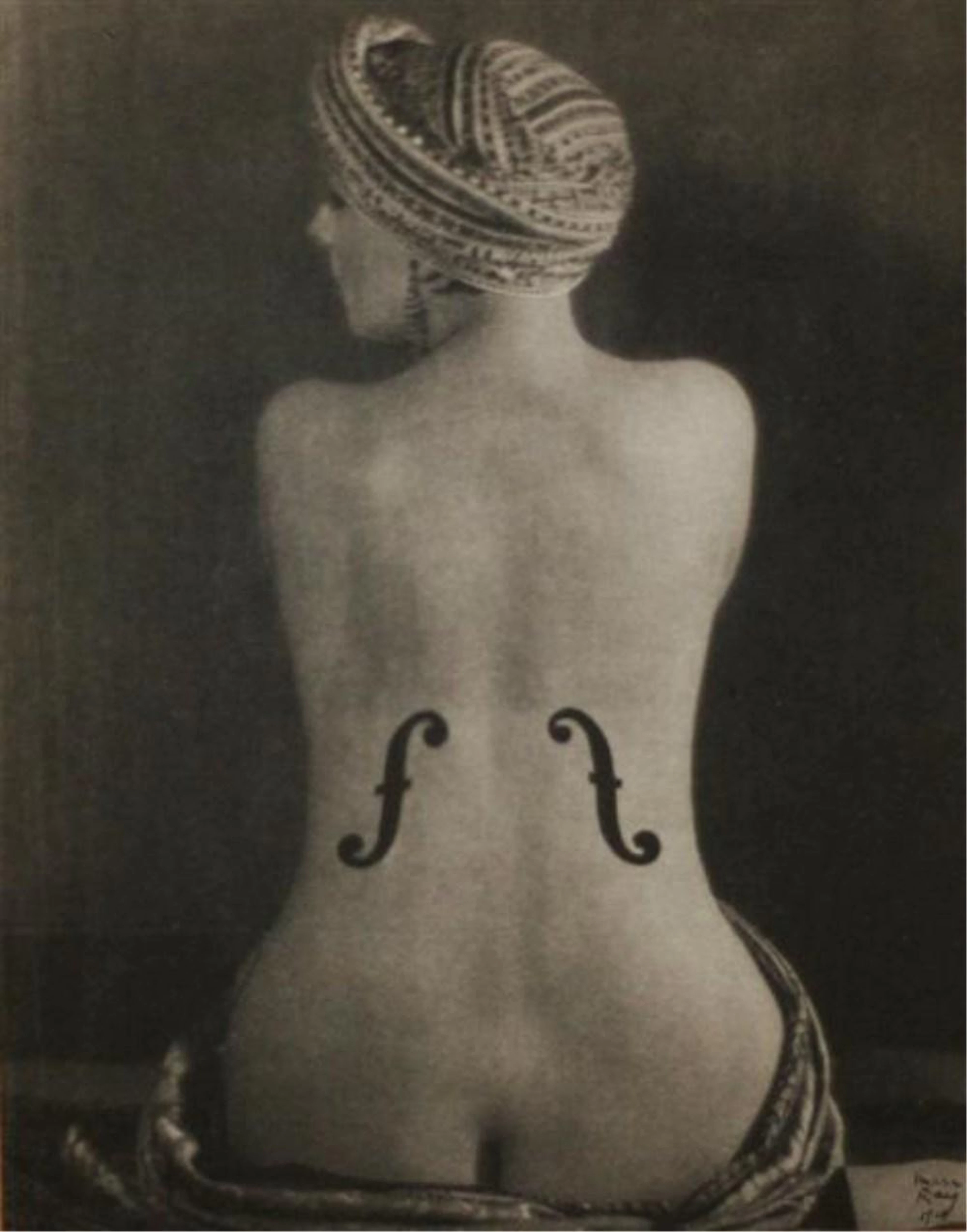 MAN RAY - Le violon d'Ingres