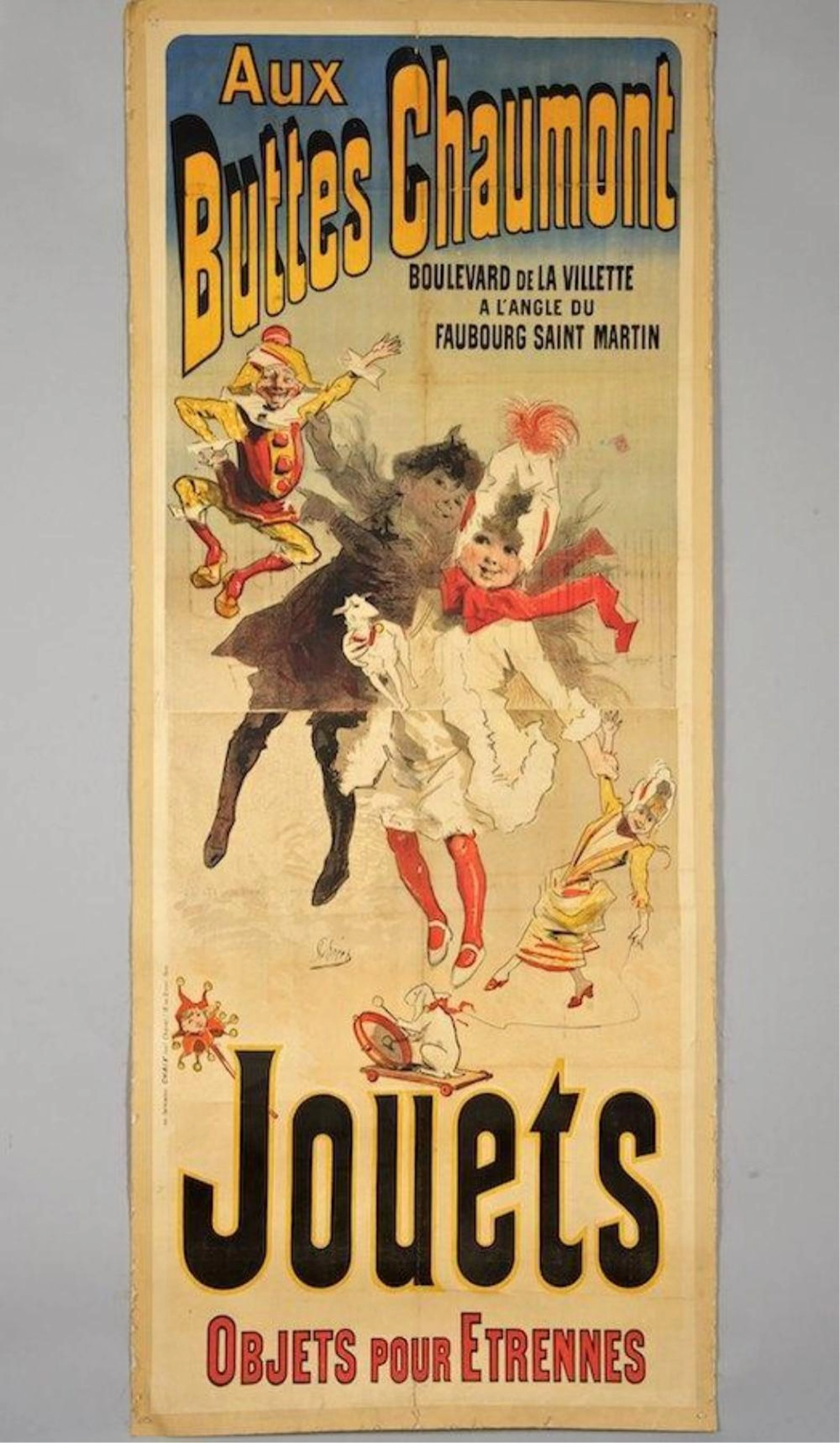 JULES CHERET - Aux Buttes Chaumont/Jouets
