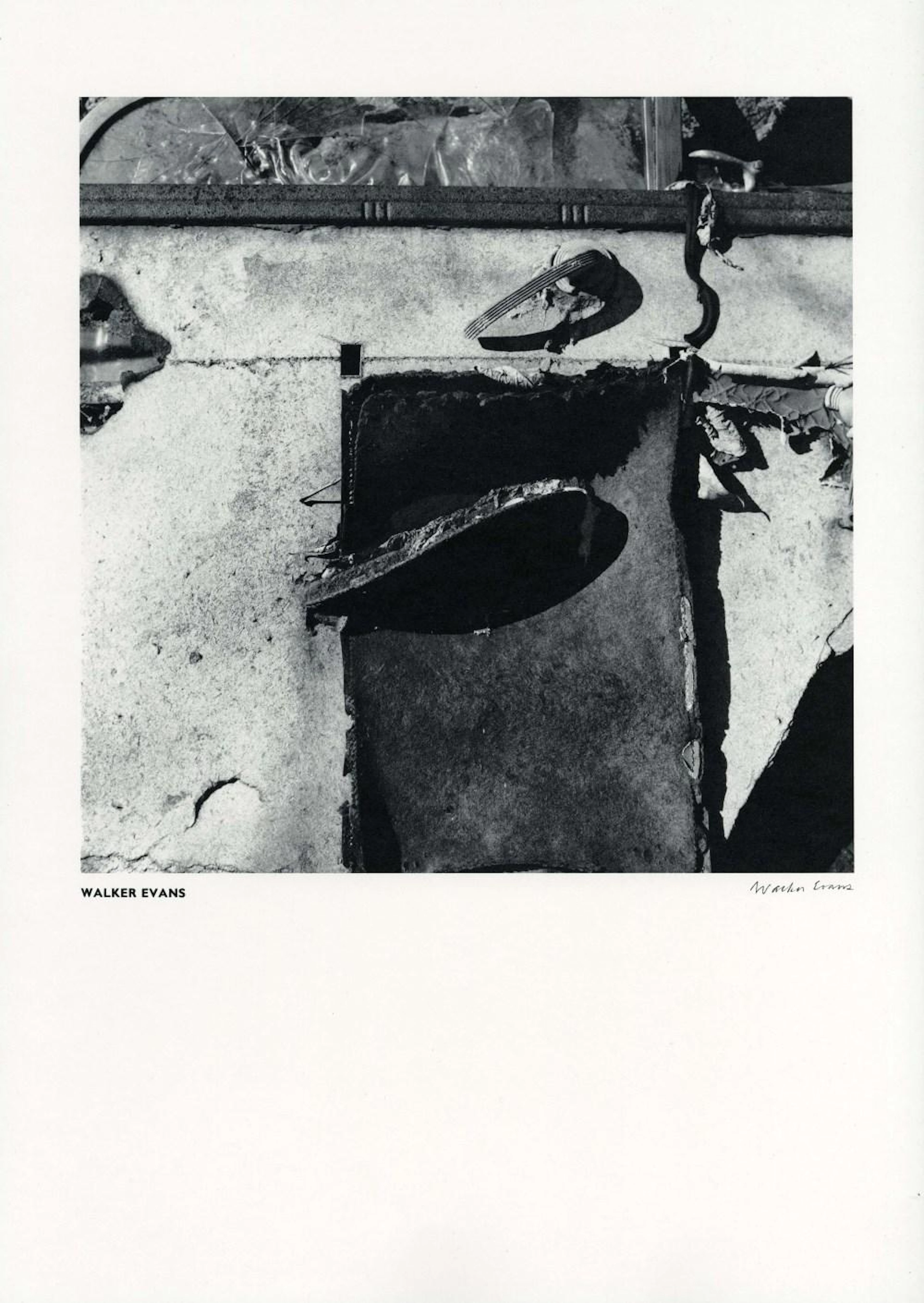 WALKER EVANS - Composition - Original vintage photogravure