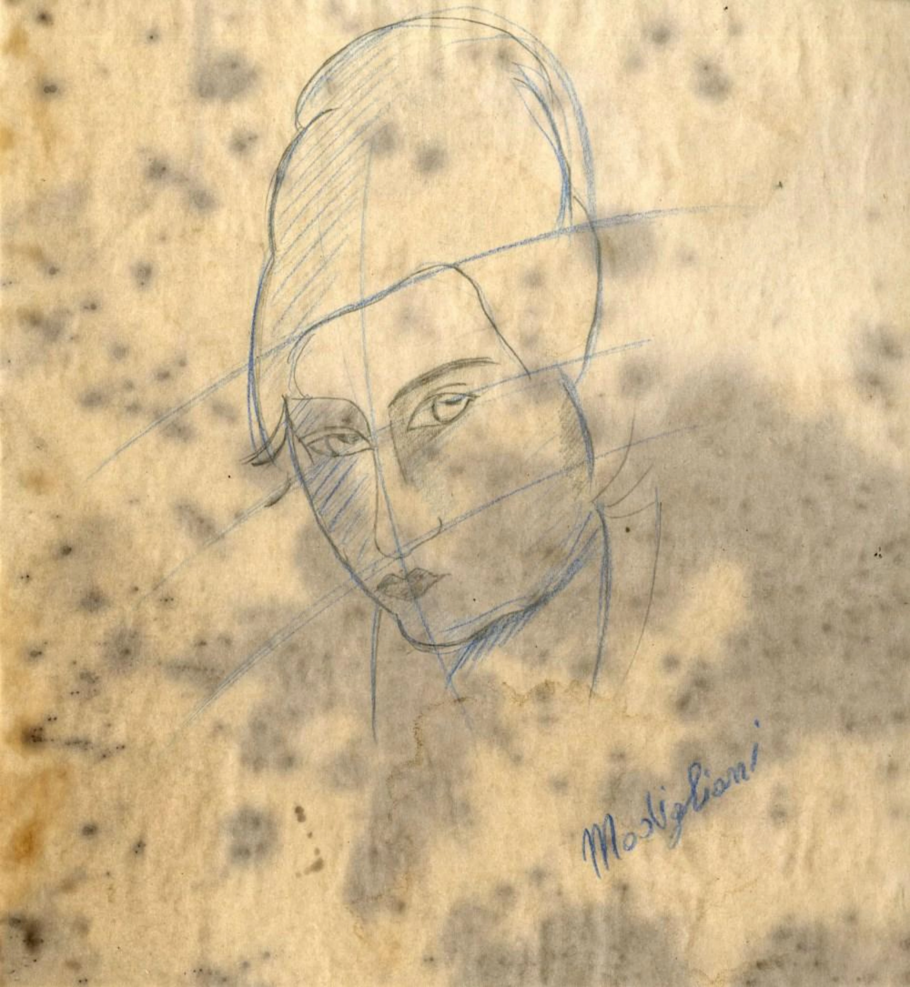 AMEDEO MODIGLIANI [imputee] - Study for the Finished...