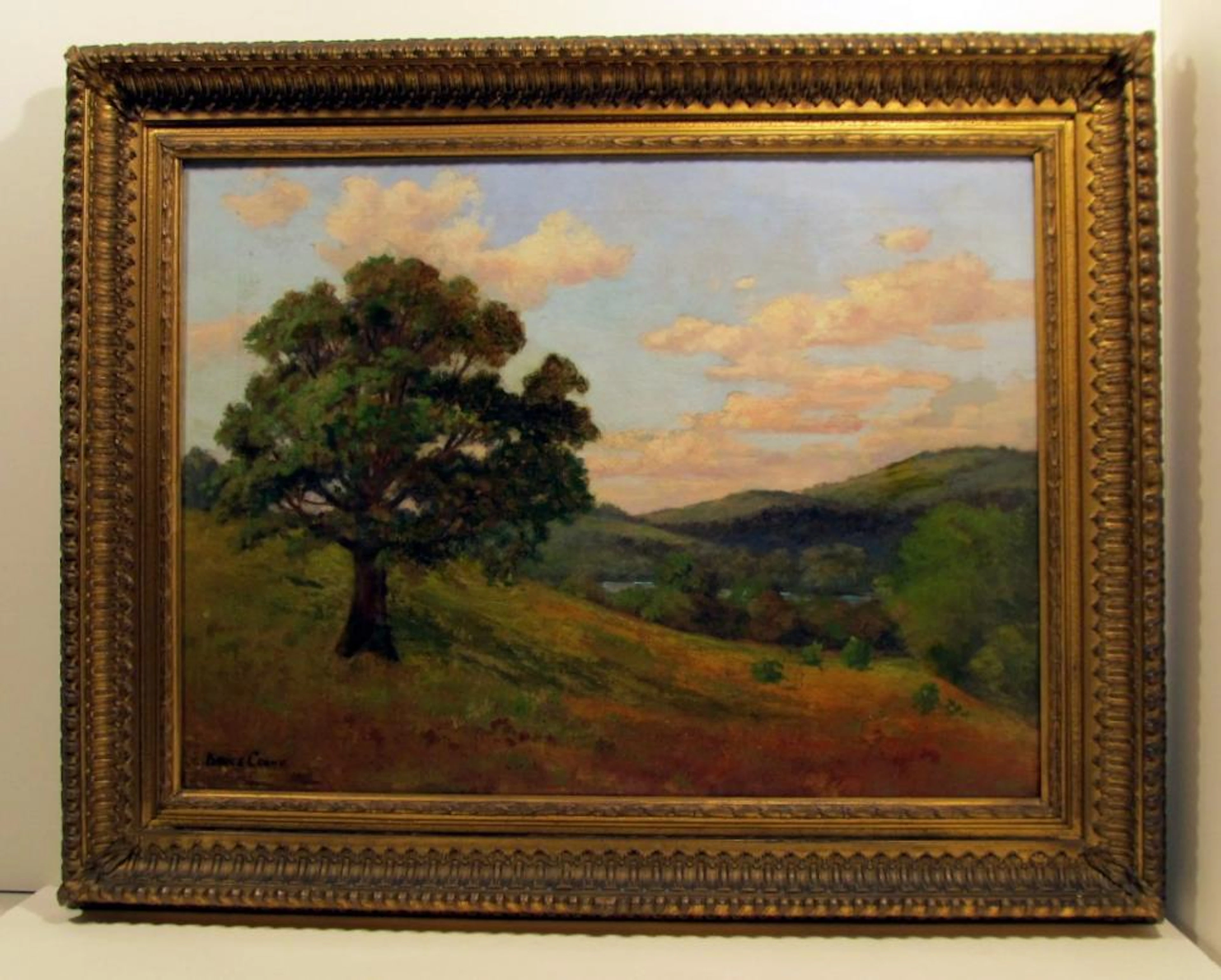 BRUCE CRANE [imputee] - The Lone Tree - Oil on canvas