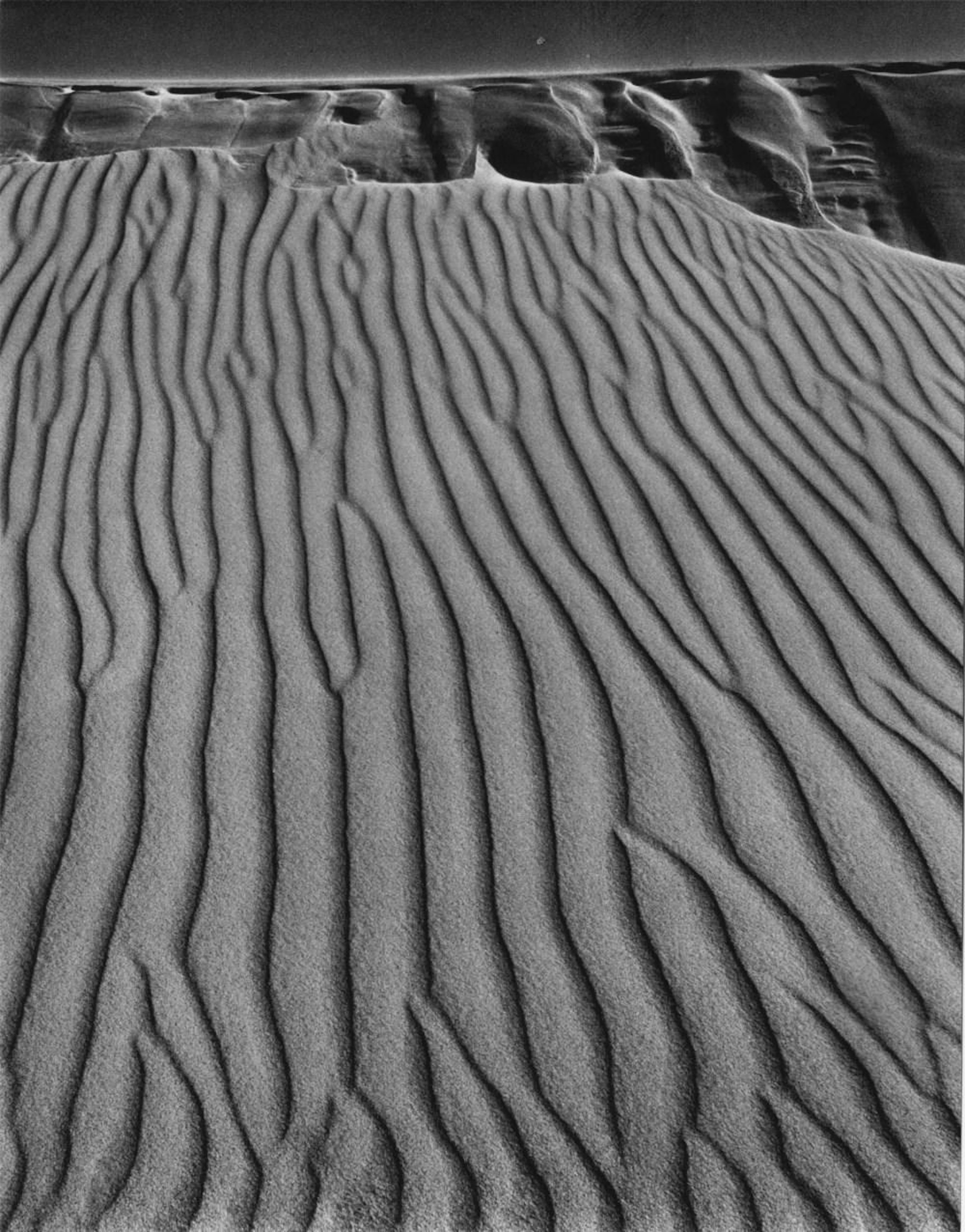 ANSEL ADAMS - Sand Dunes, Oceano, California - Original photogravure