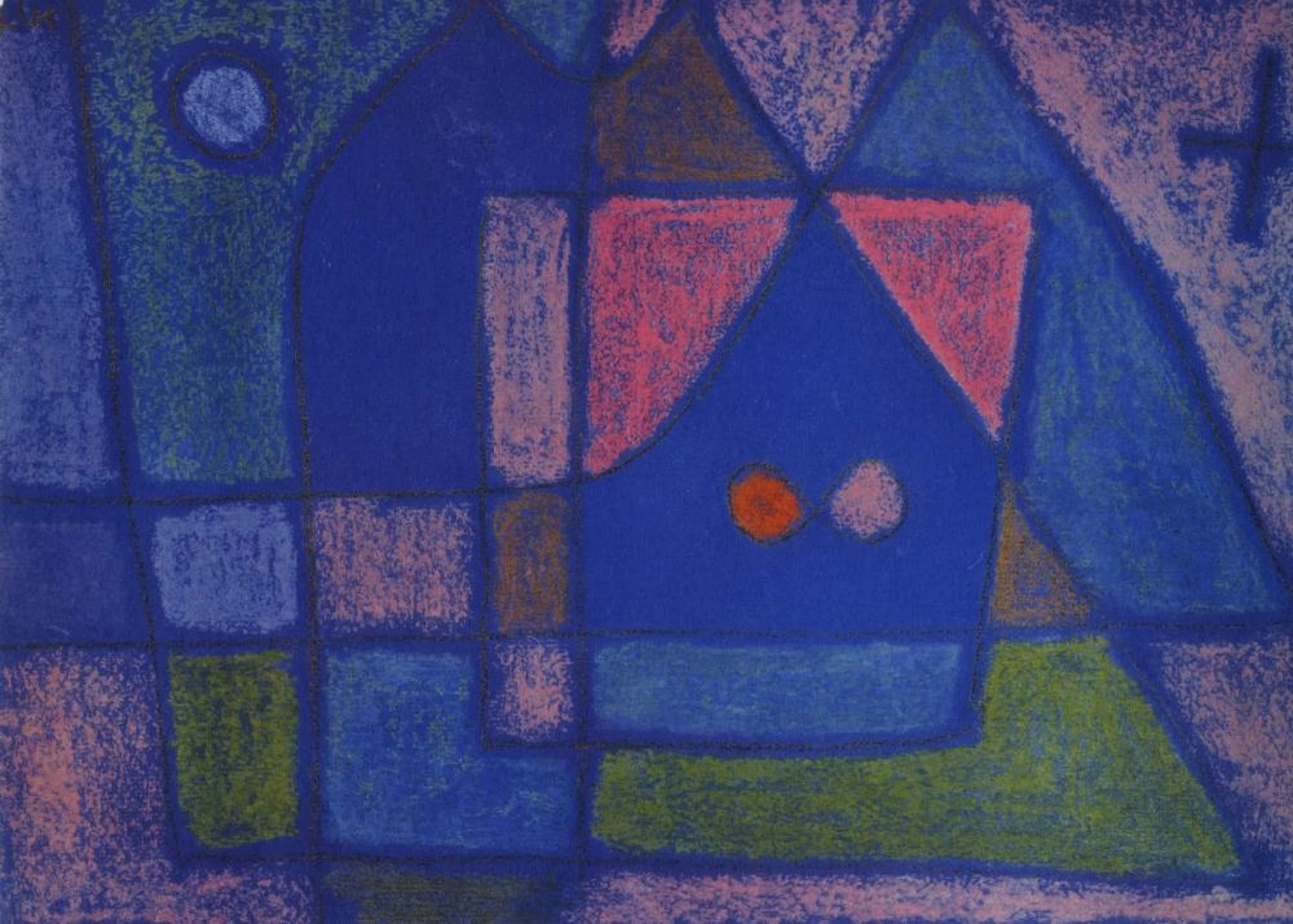 PAUL KLEE - A Little Room in Venice ["Ein Stubchen in...