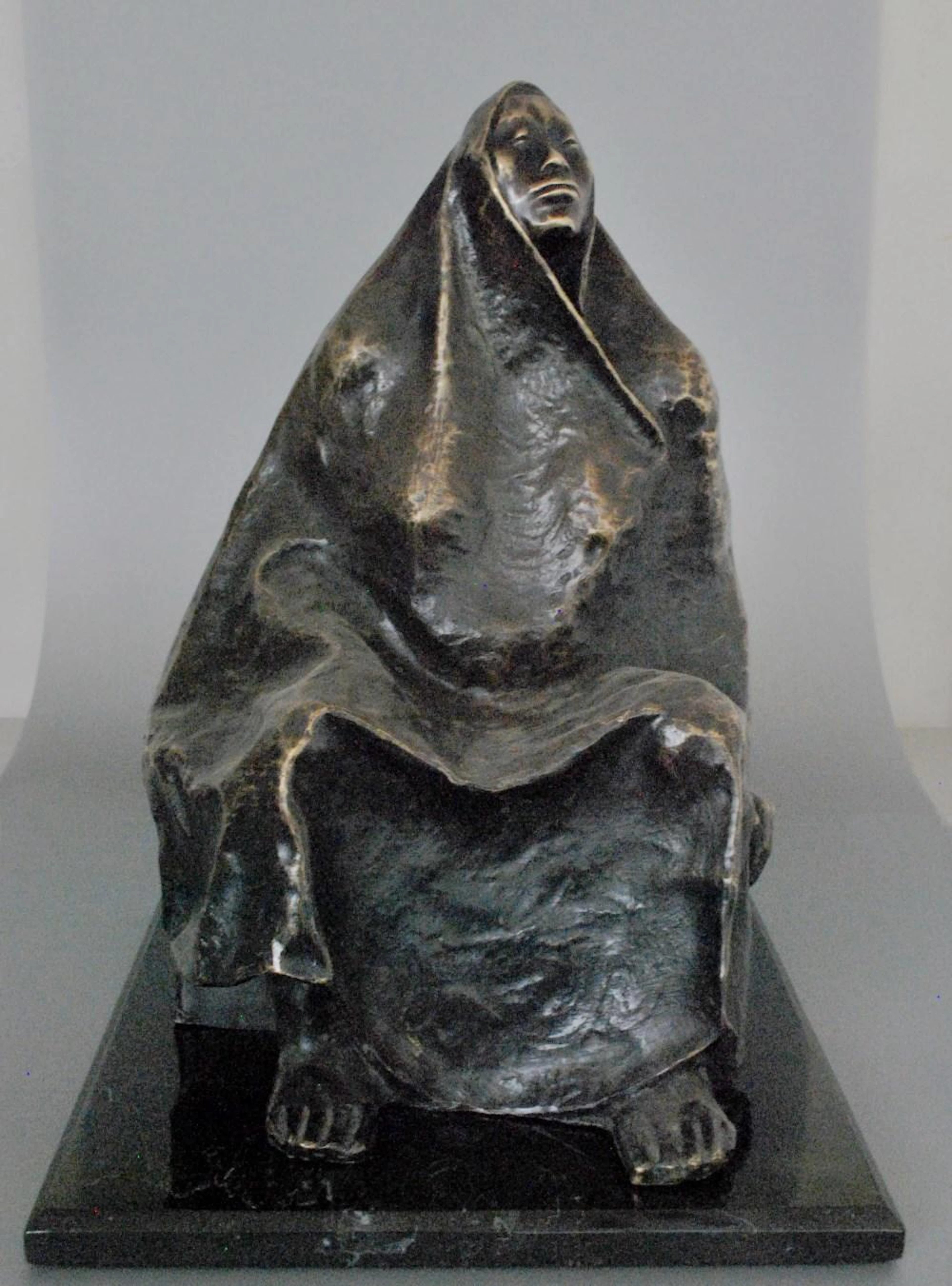 FRANCISCO ZUNIGA [d'apres] - Una Mujer Sentada - Bronze...