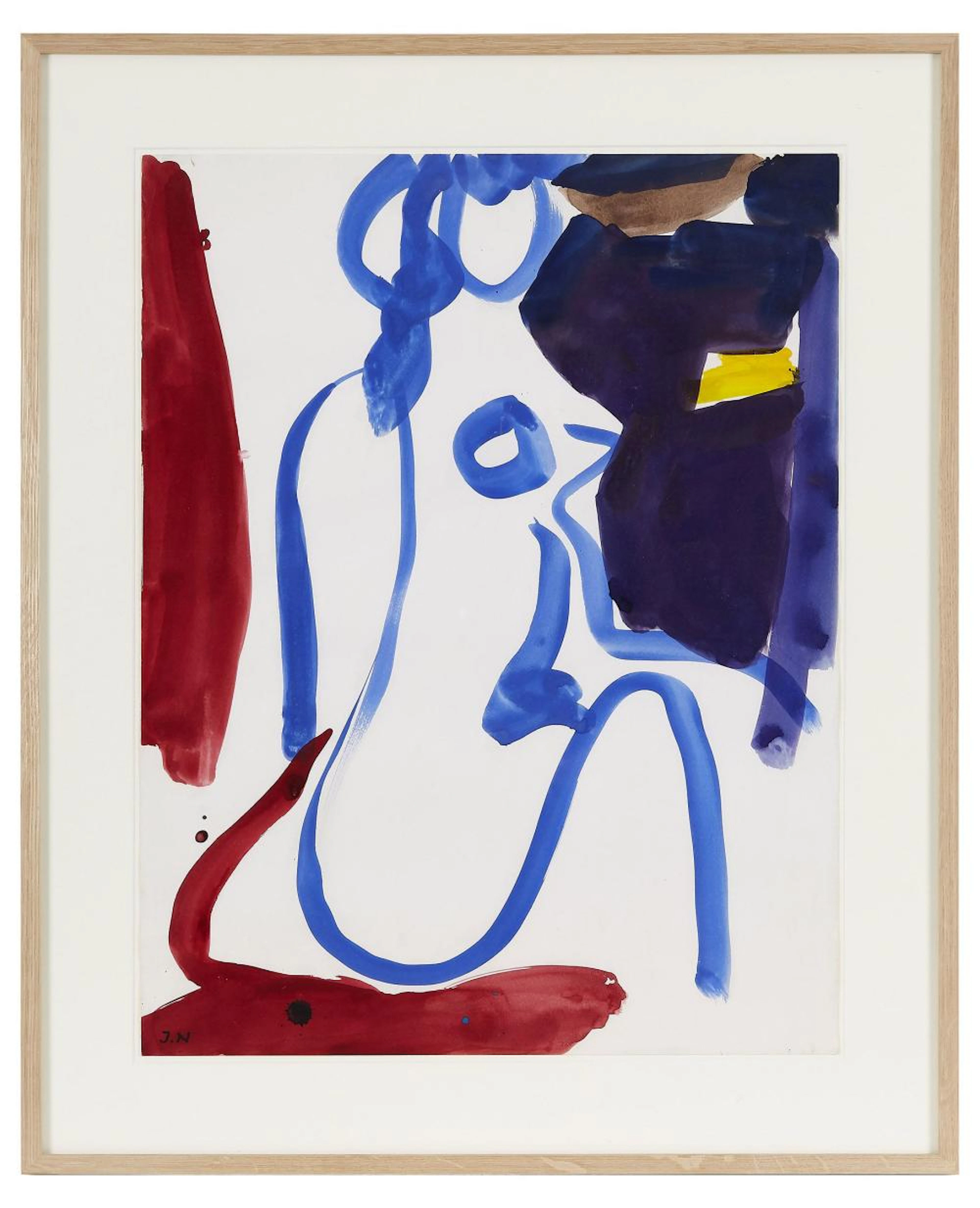 Jacques NESTLÉ (1907-1991) Nu Gouache sur papier...