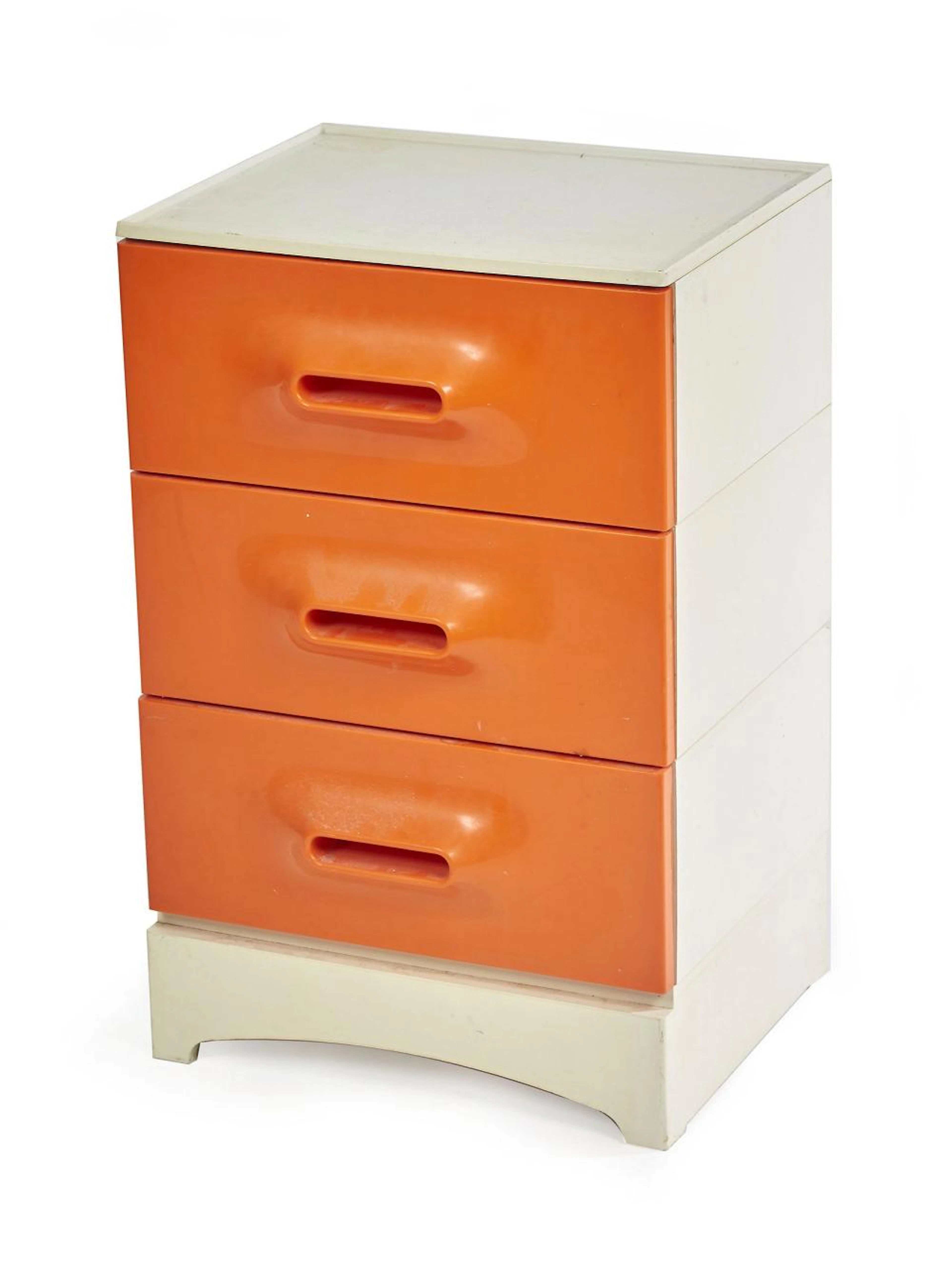Marc HELD (1932) pour Prisunic Petit meuble de rangement...