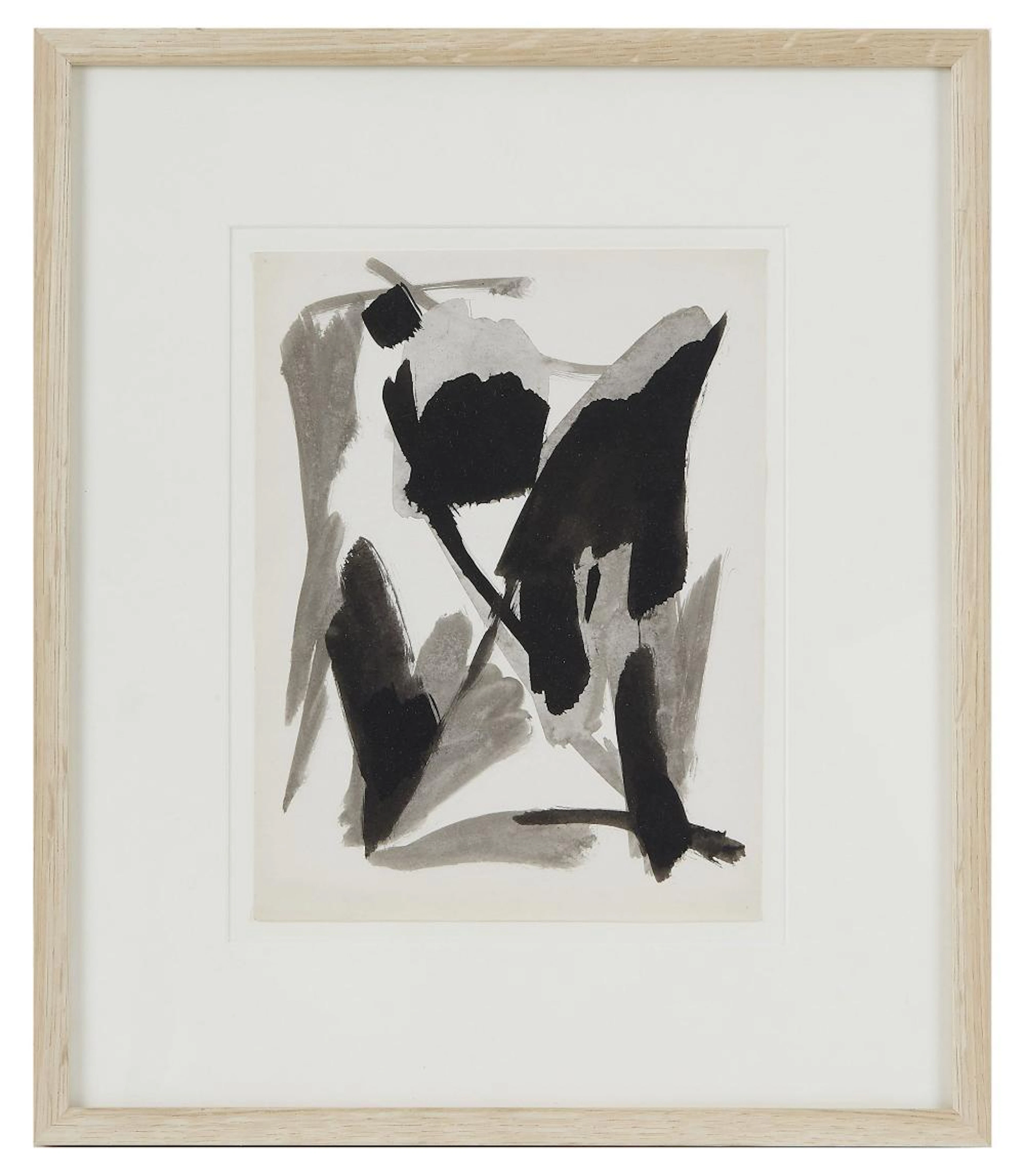 Jacques NESTLÉ (1907-1991) Composition Encre et lavis sur papier signé du c