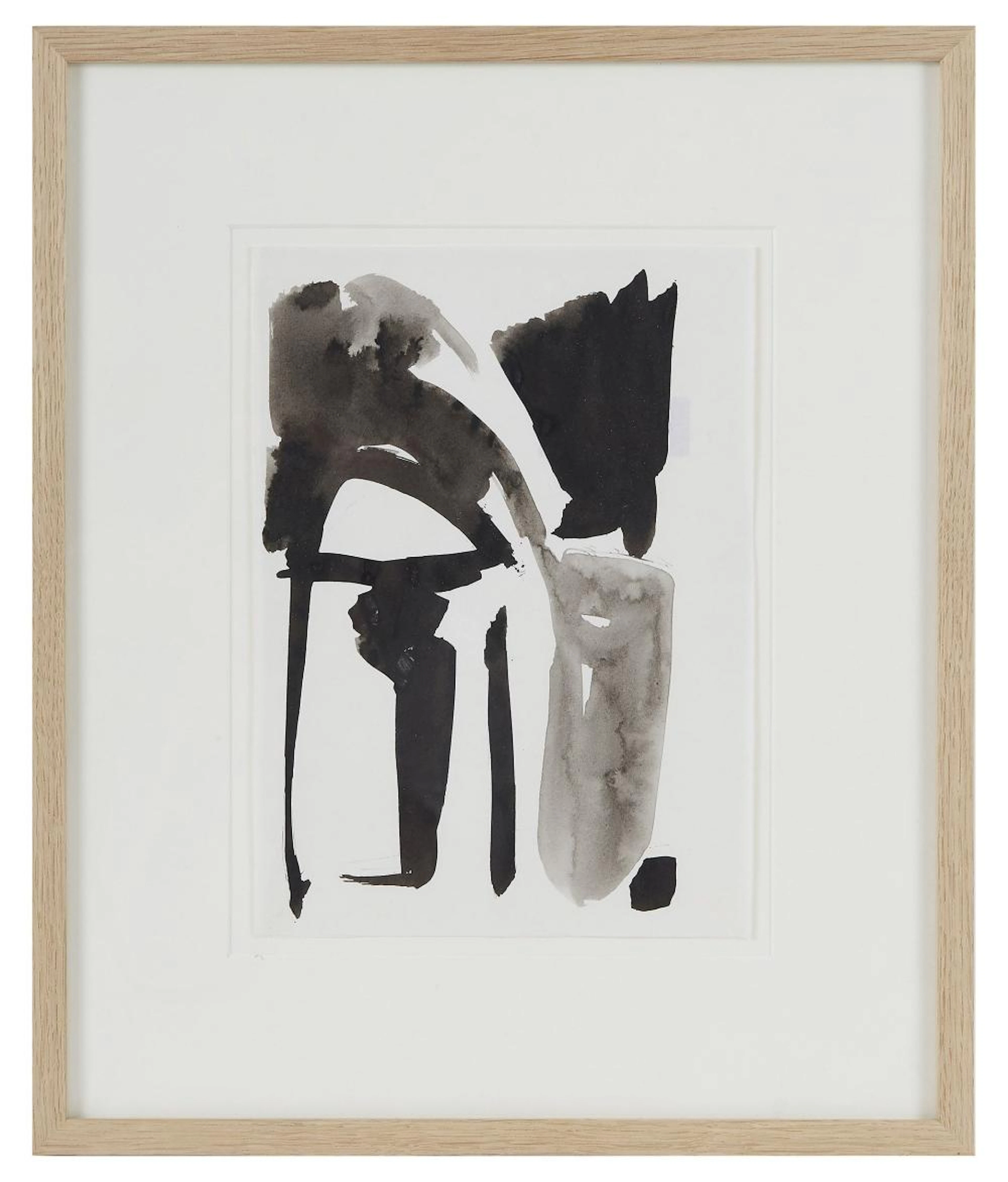 Jacques NESTLÉ (1907-1991) Composition Encre et lavis sur papier signé du c