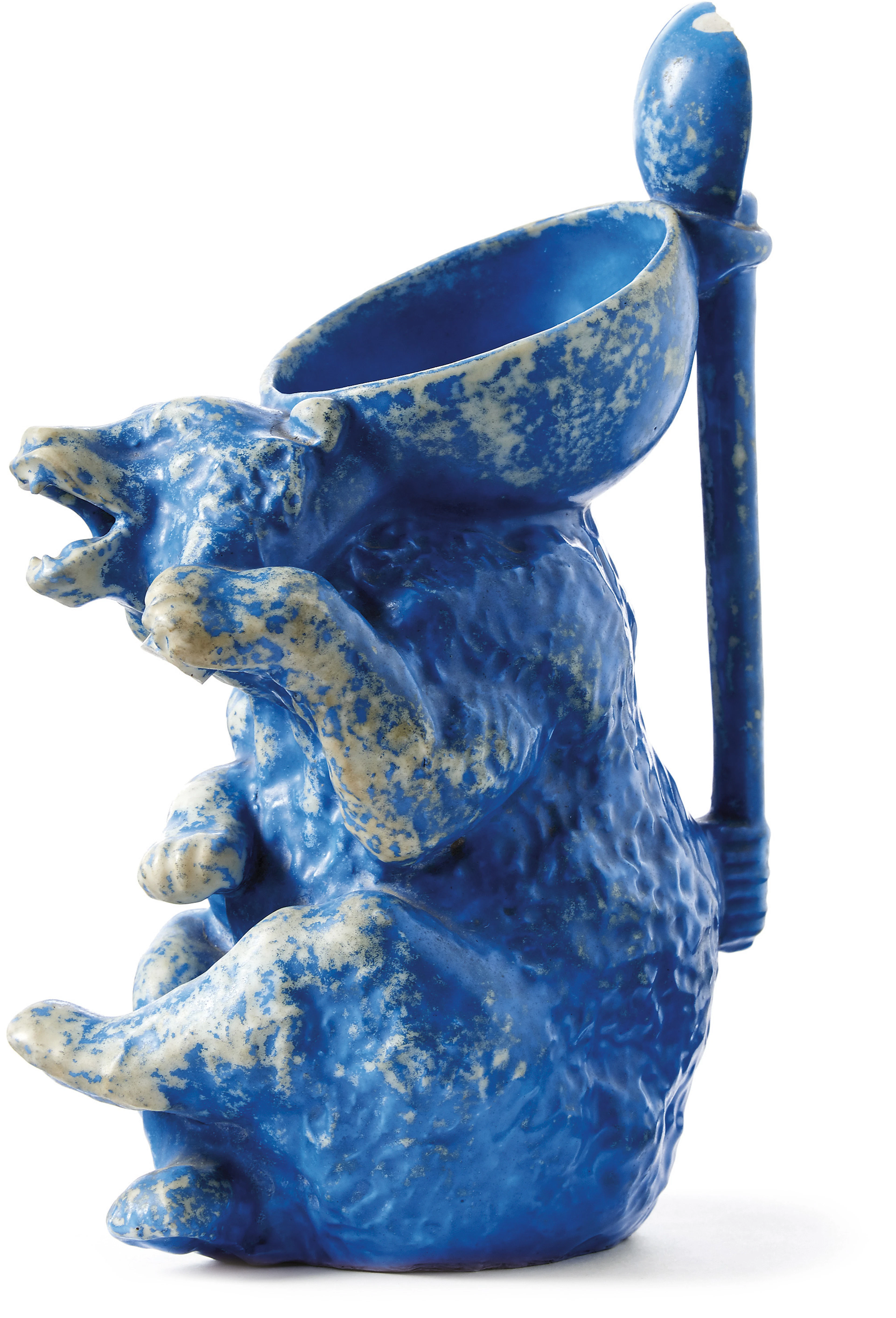 MEISSEN. Seltenes Trinkgefäss in Gestalt eines Honigbären, um 1775.
