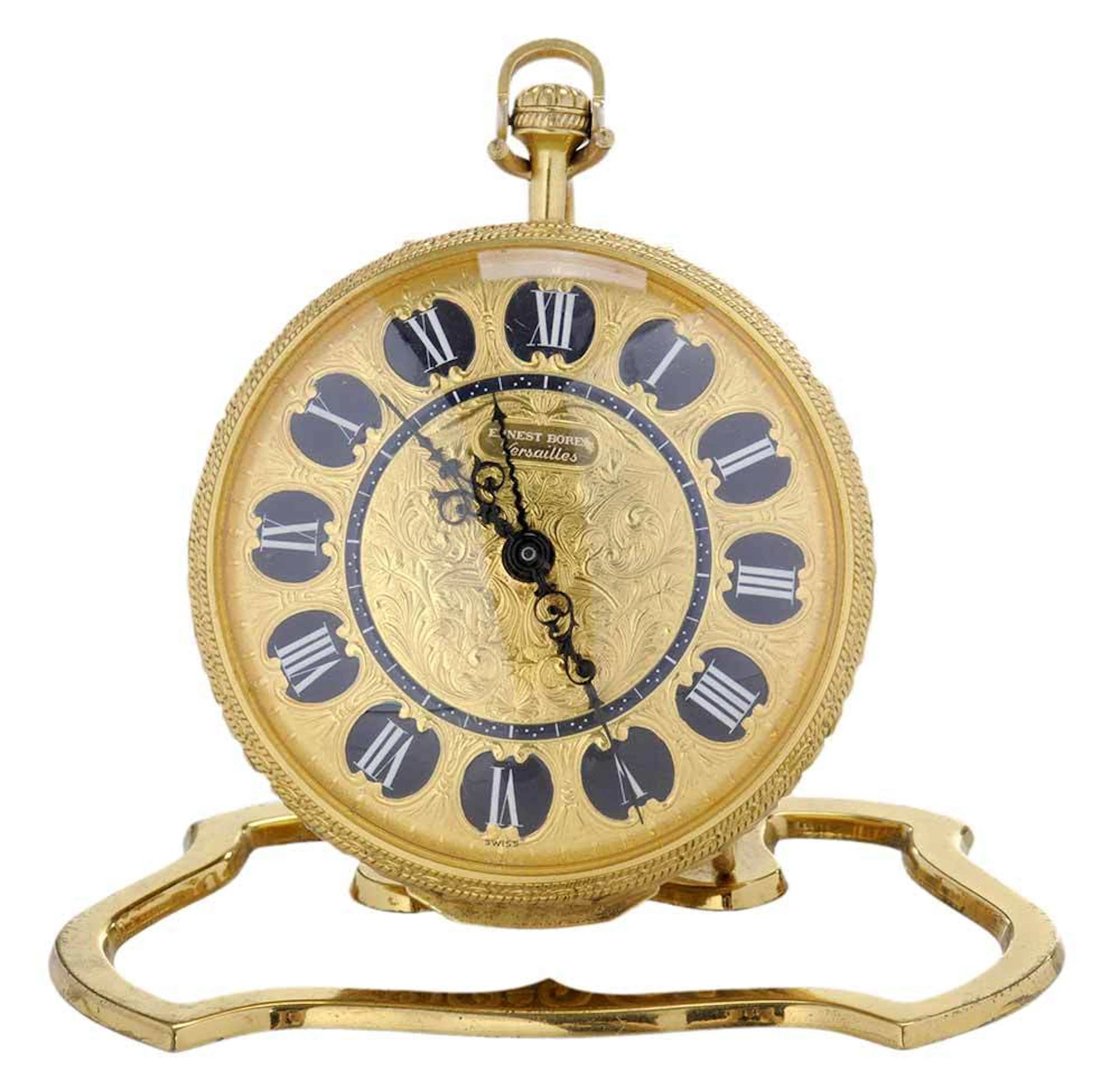 Ernest Borel Swiss Travel Alarm Clock